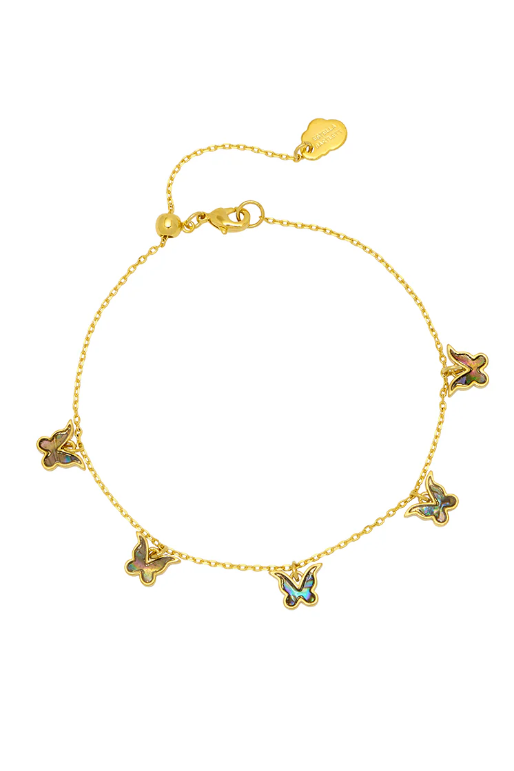 Abalone Butterfly Bracelet - Image 3