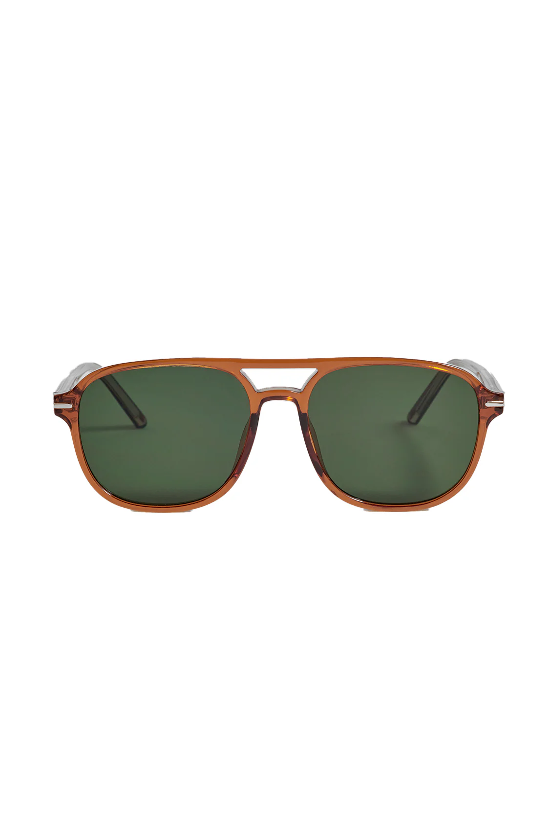 Amber Hong Kong Aviator Unisex Sunglasses - Image 3