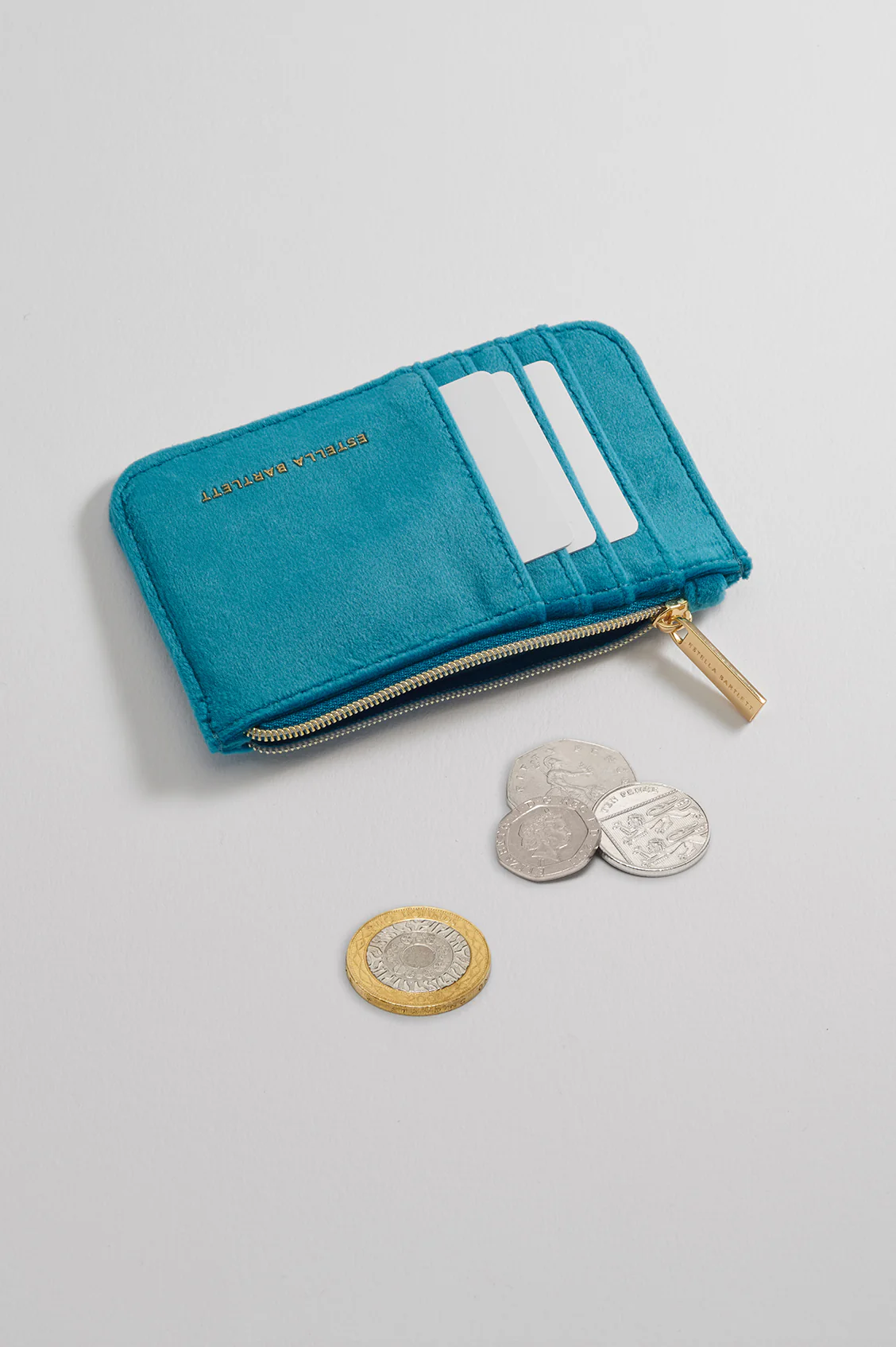 Embroidered Bee Card Purse - Image 2