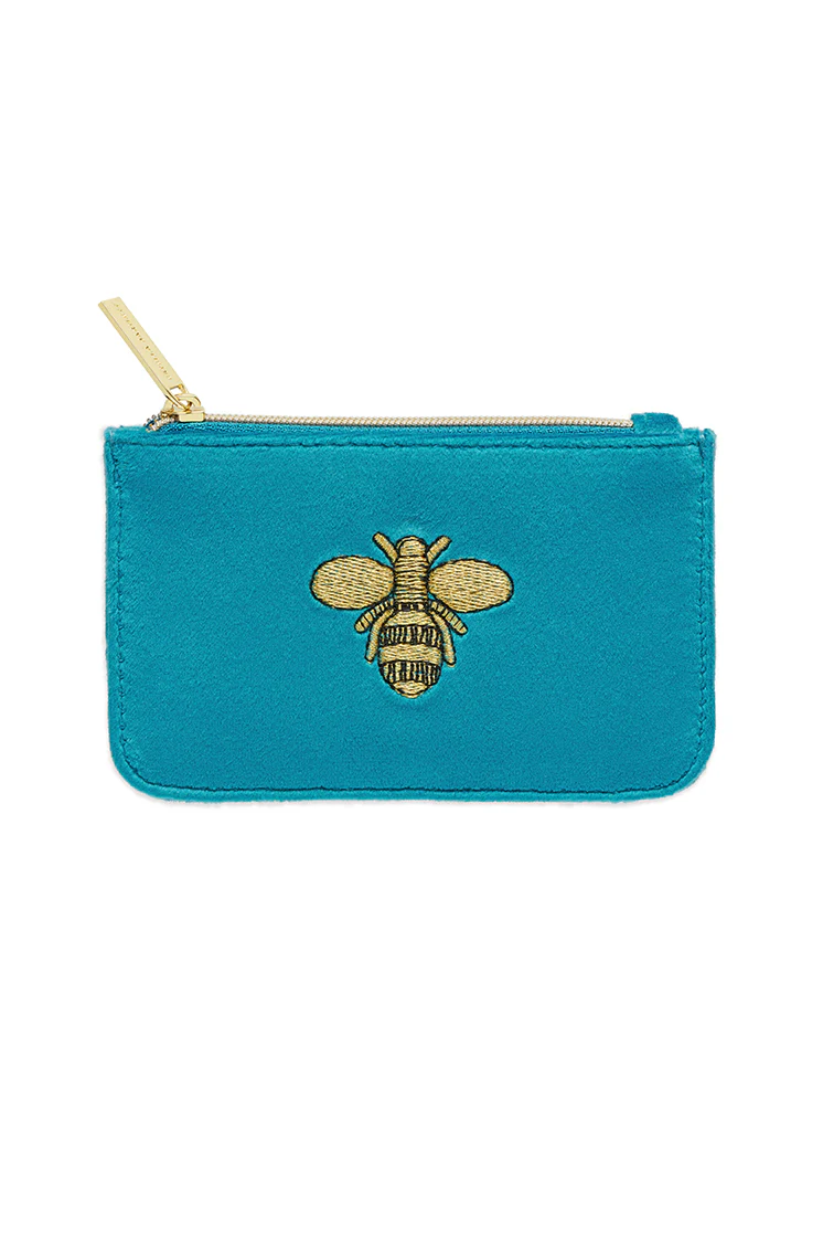 Embroidered Bee Card Purse - Image 3