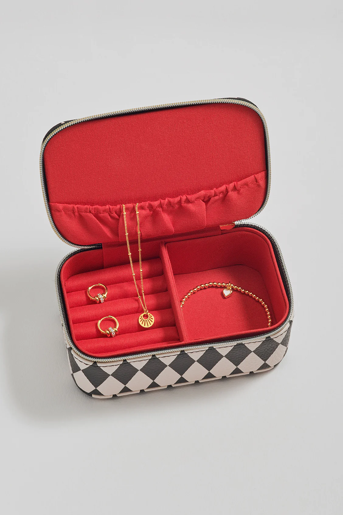 Harlequin Print Mini Jewellery Box - Image 5