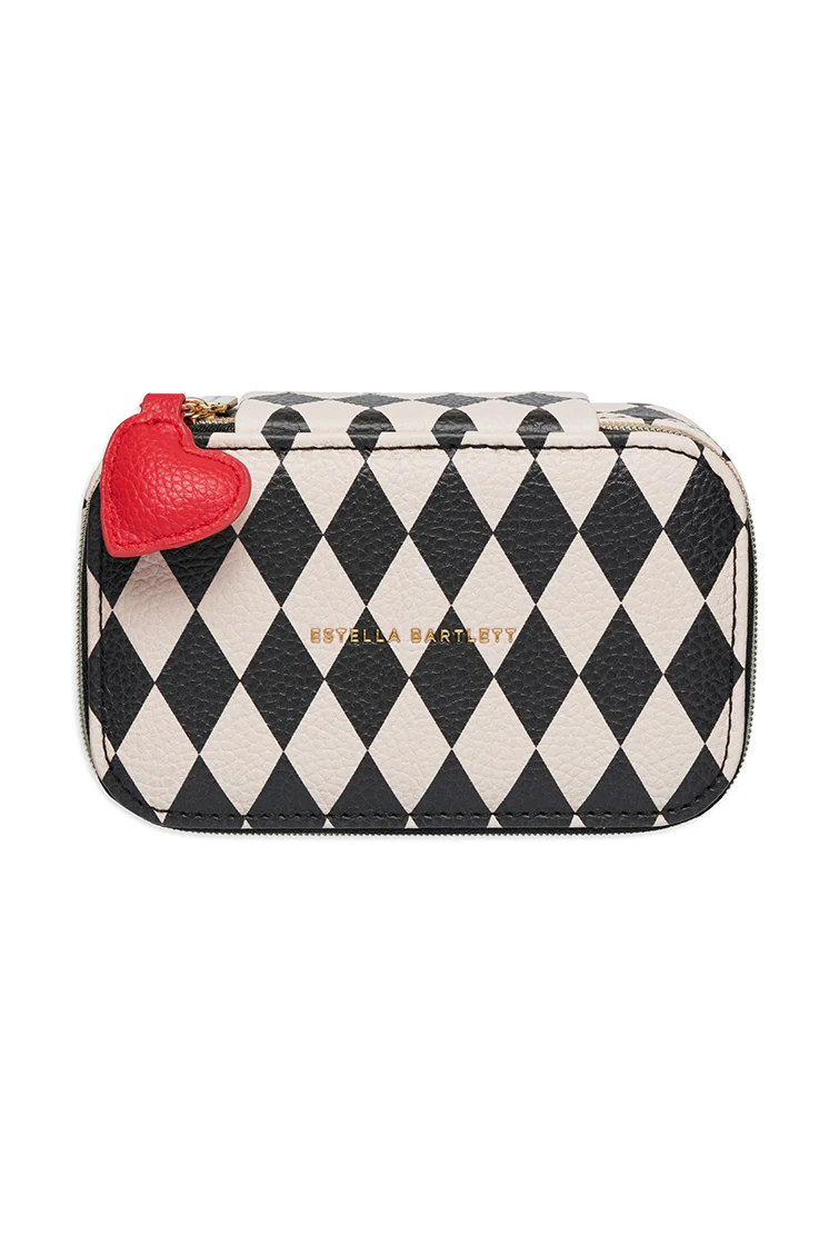 Harlequin Print Mini Jewellery Box - Image 6