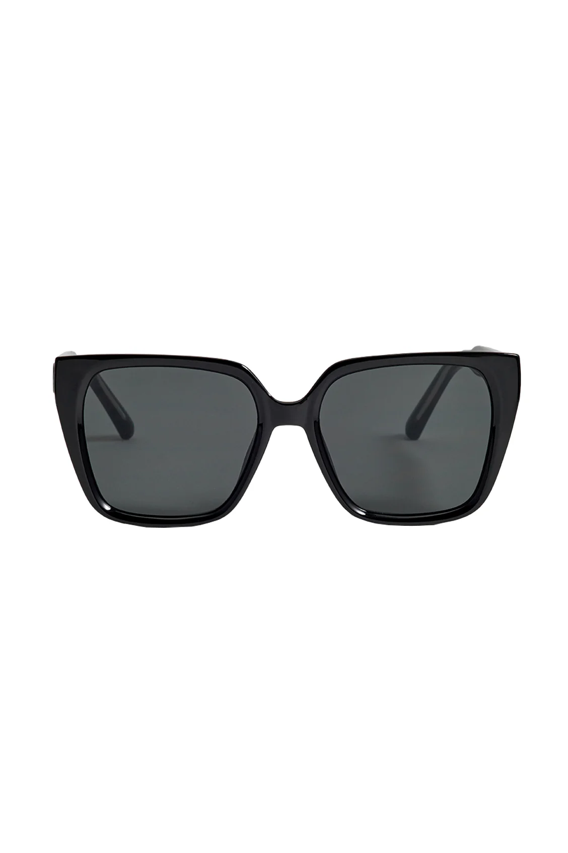 Black Milan Square Women’s Sunglasses - Image 3