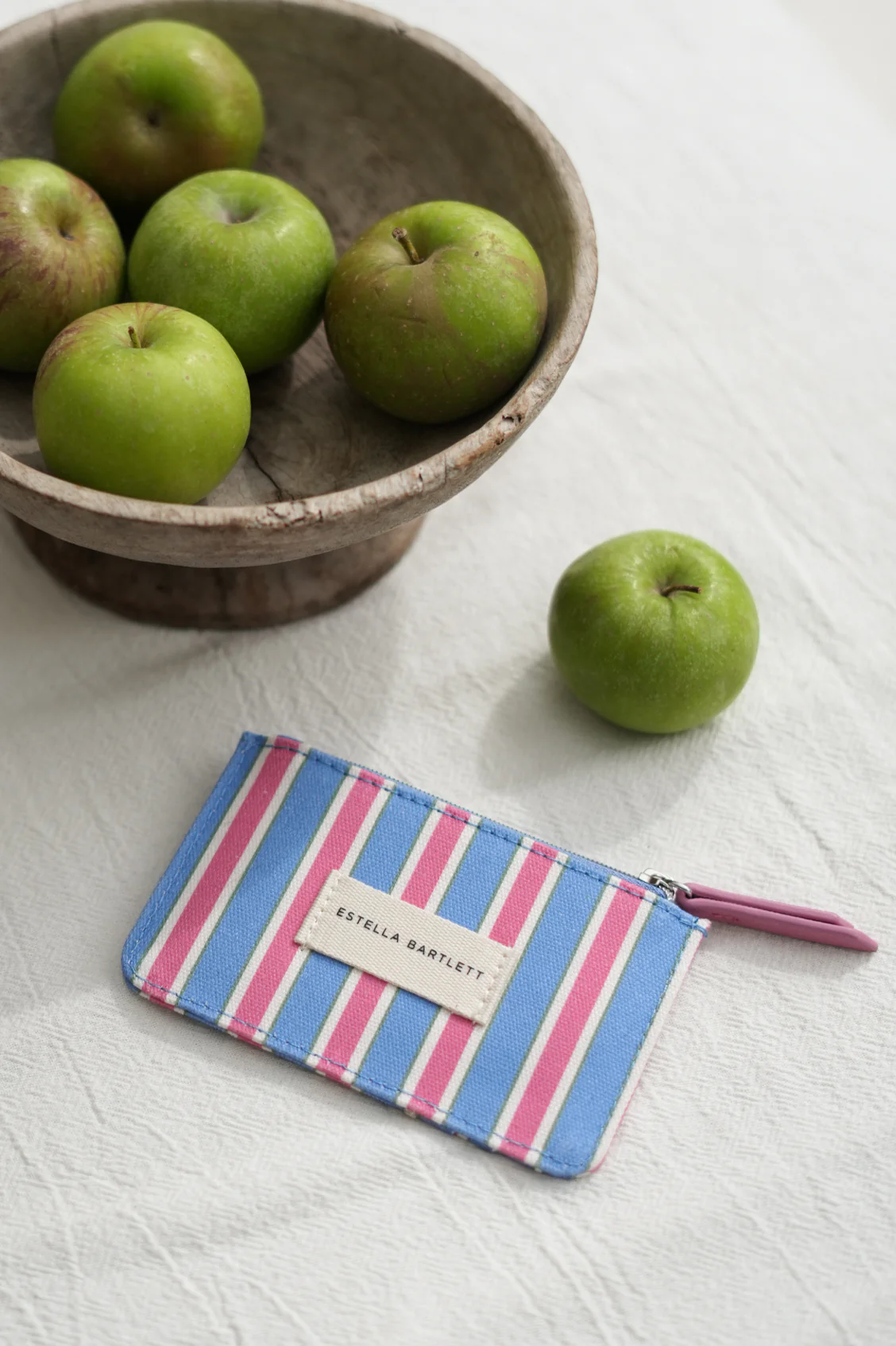 Blue Stripe Card Purse - Image 2