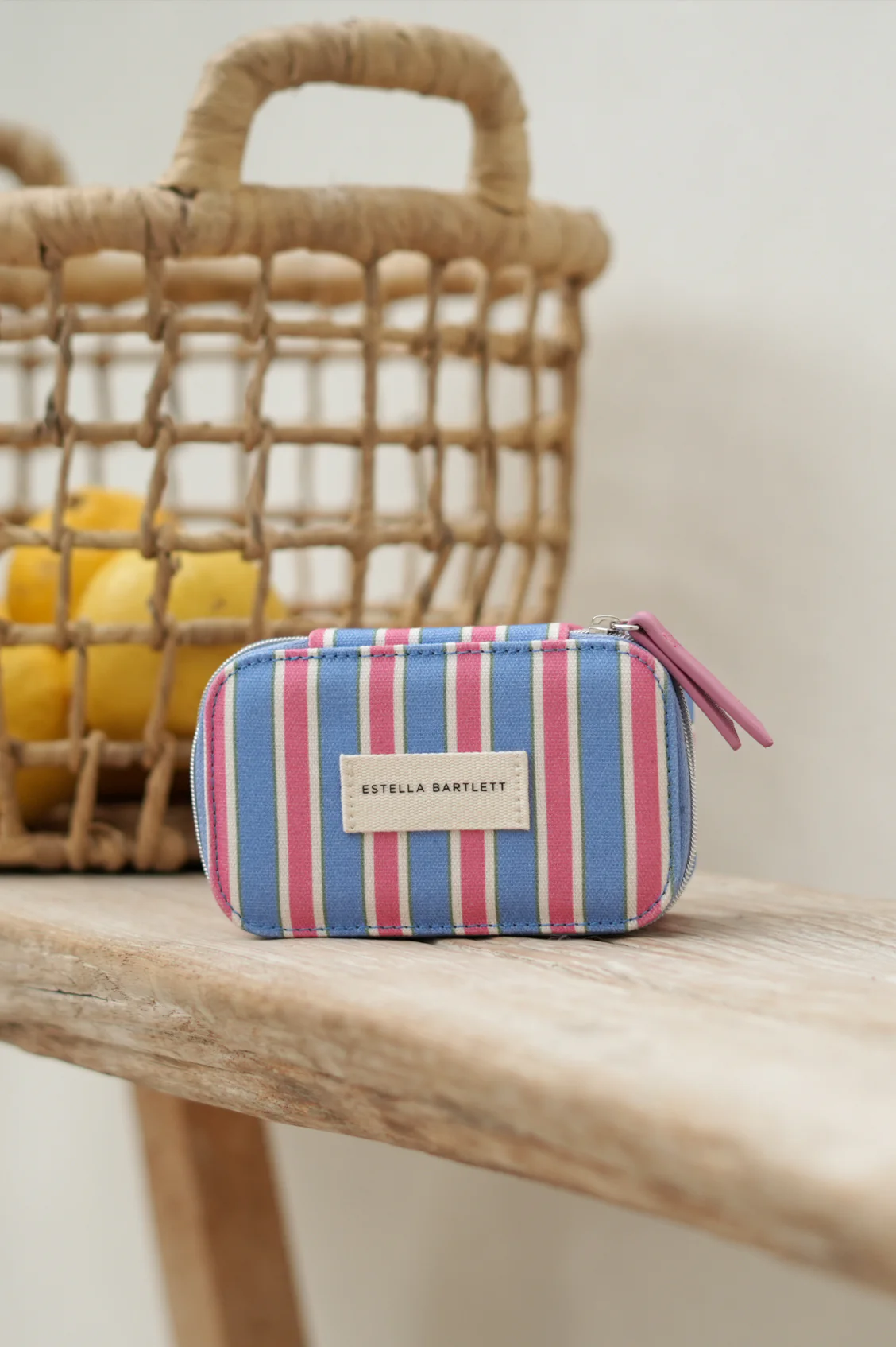 Blue Stripe Mini Jewellery Box - Image 4