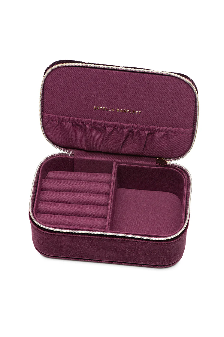 Quilted Lid Mini Jewellery Box - Image 3