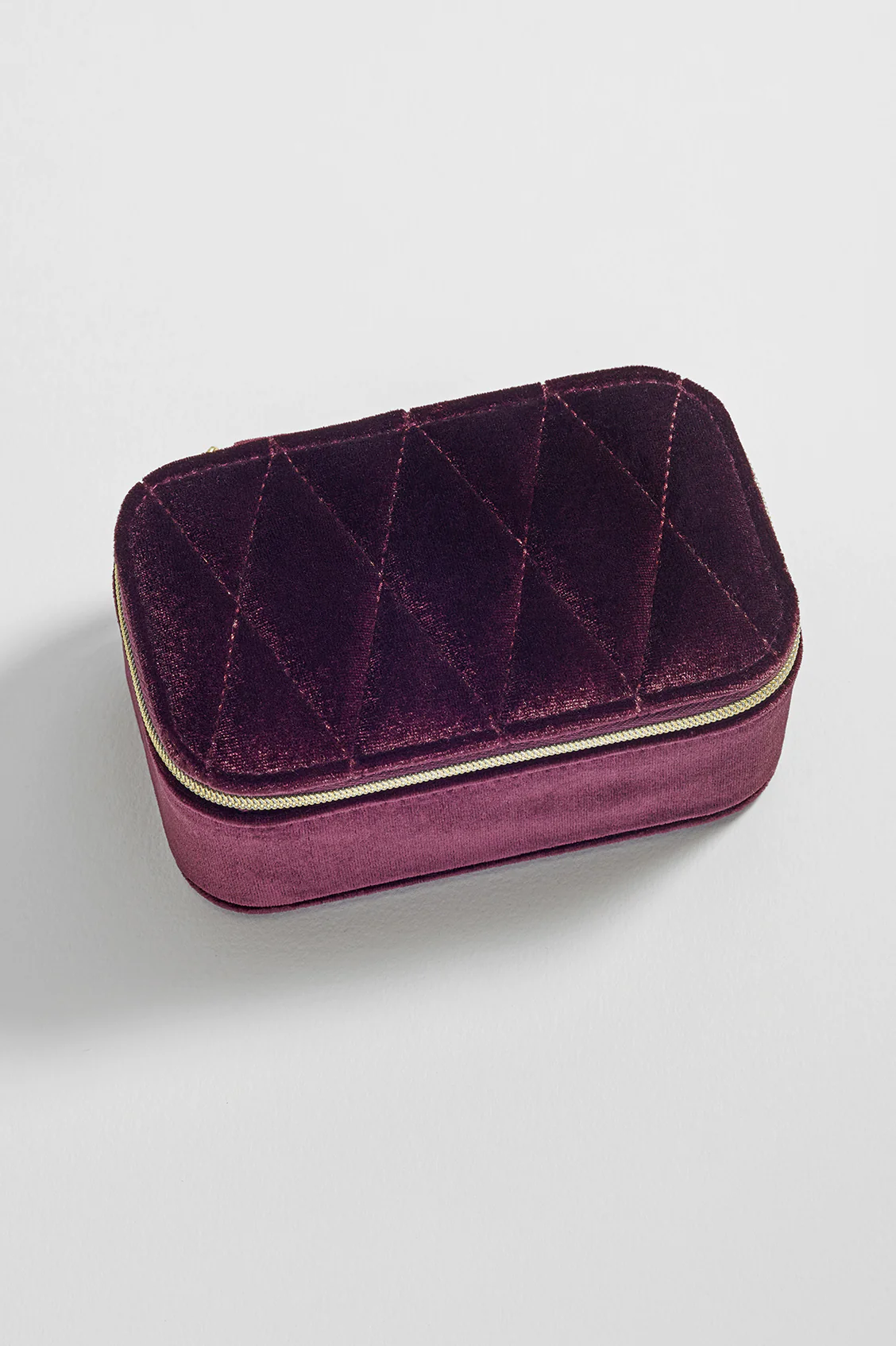 Quilted Lid Mini Jewellery Box - Image 4