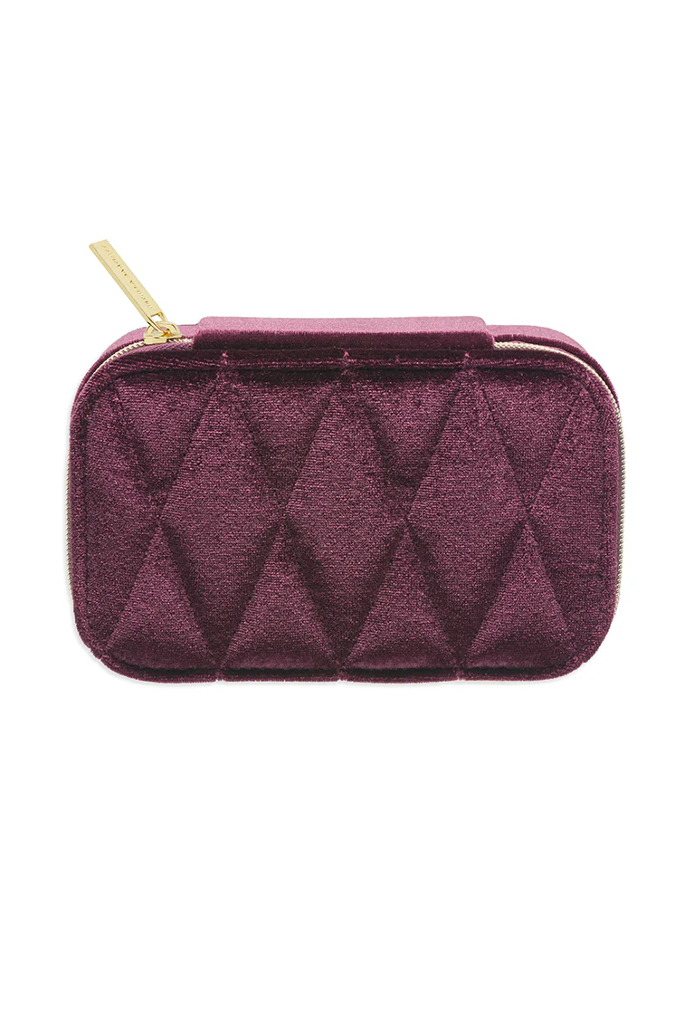 Quilted Lid Mini Jewellery Box - Image 6
