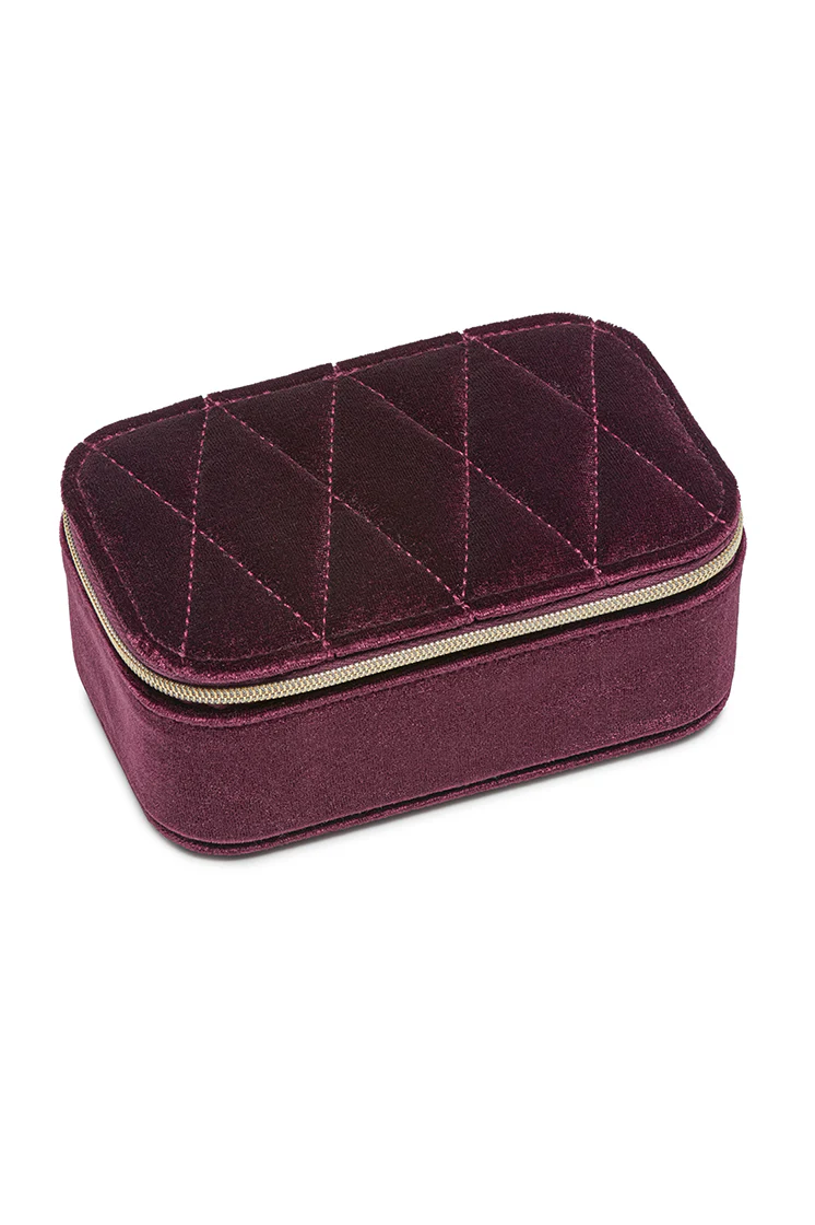 Quilted Lid Mini Jewellery Box - Image 7