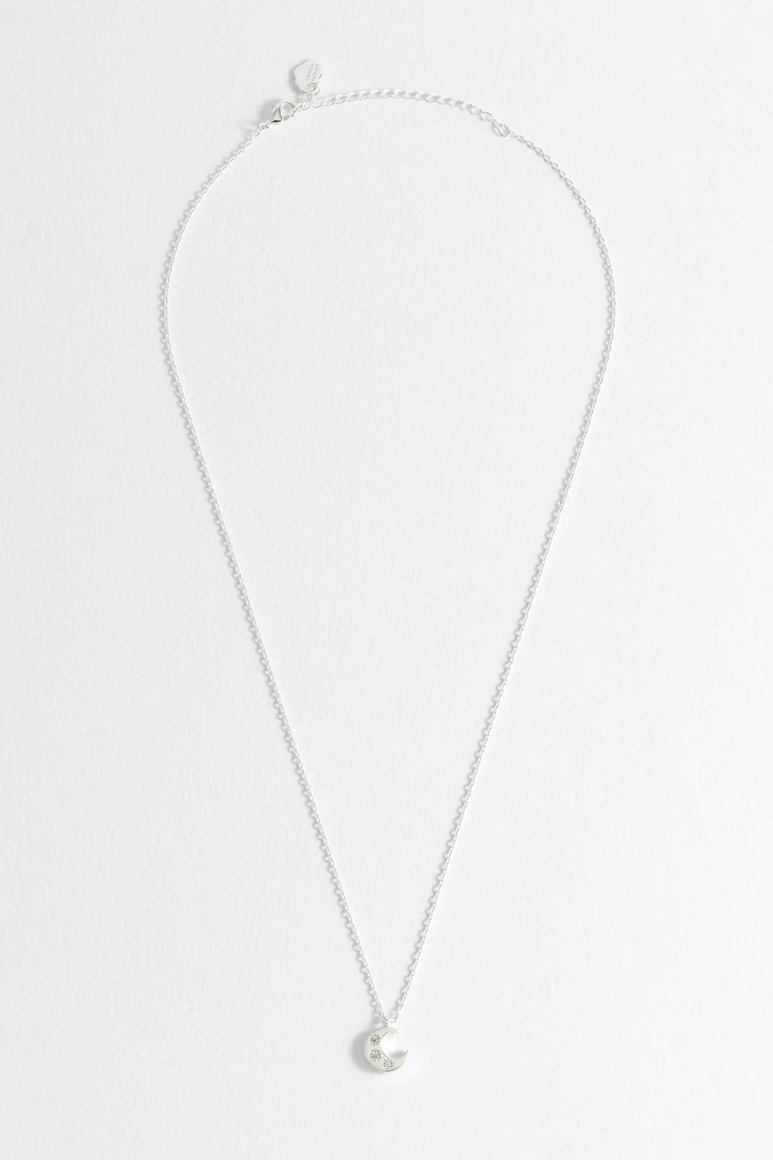 CZ Moon Pendant - Image 5