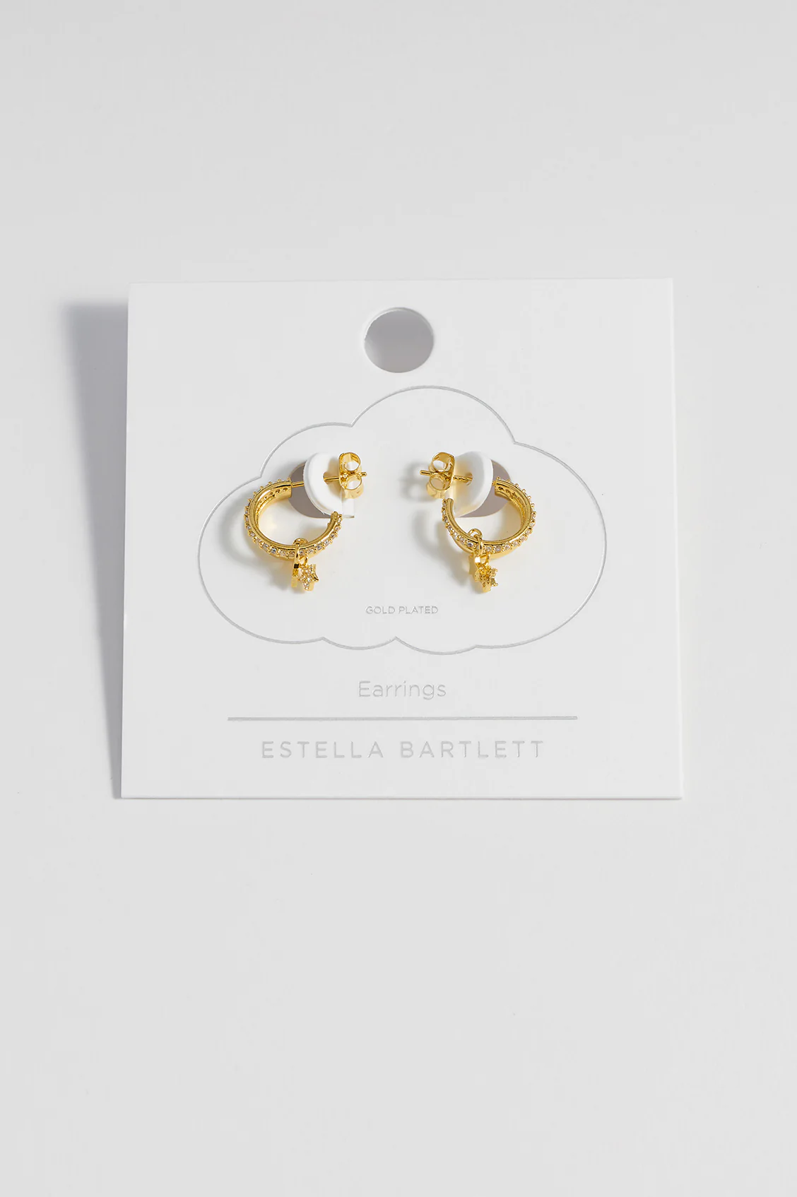 Duo Pave Star Hoops - Image 5