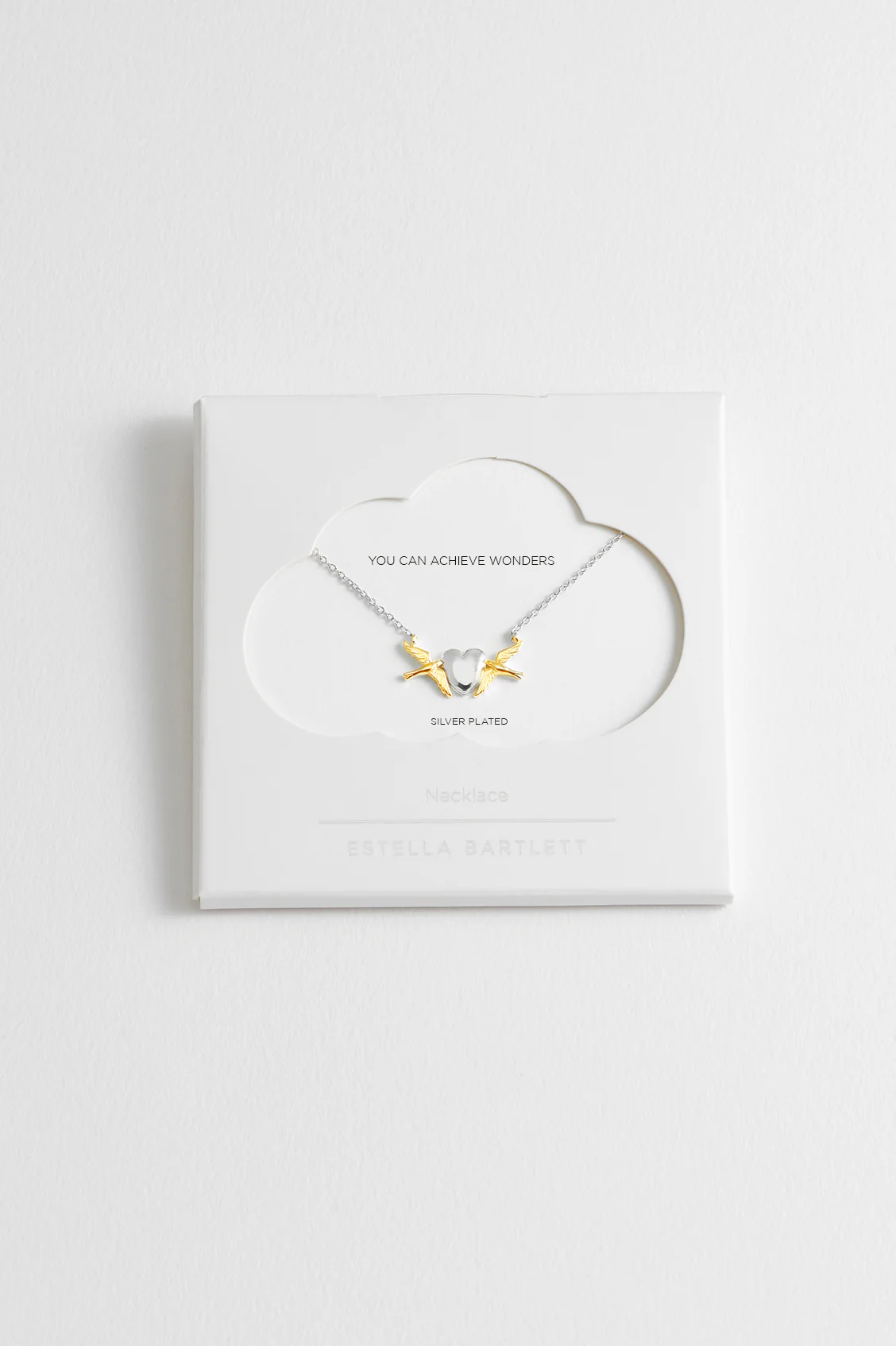 Birds and Heart Necklace