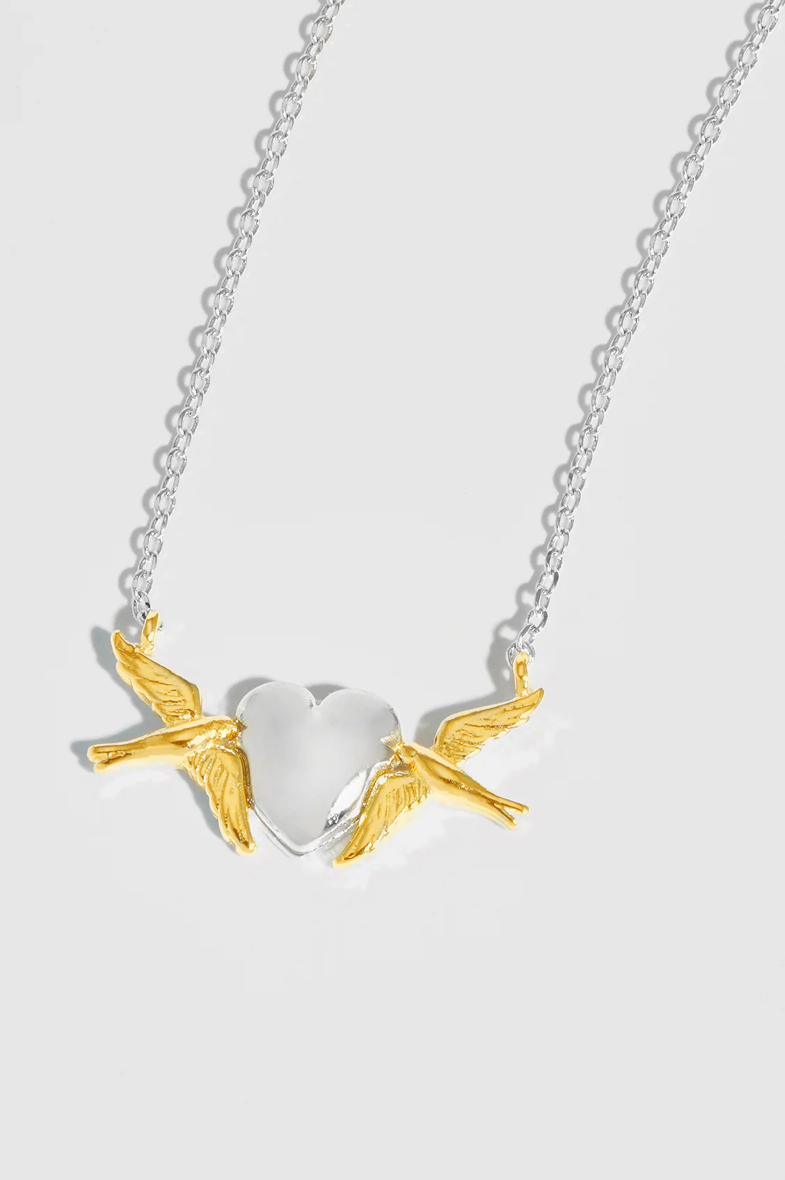 Birds and Heart Necklace - Image 2