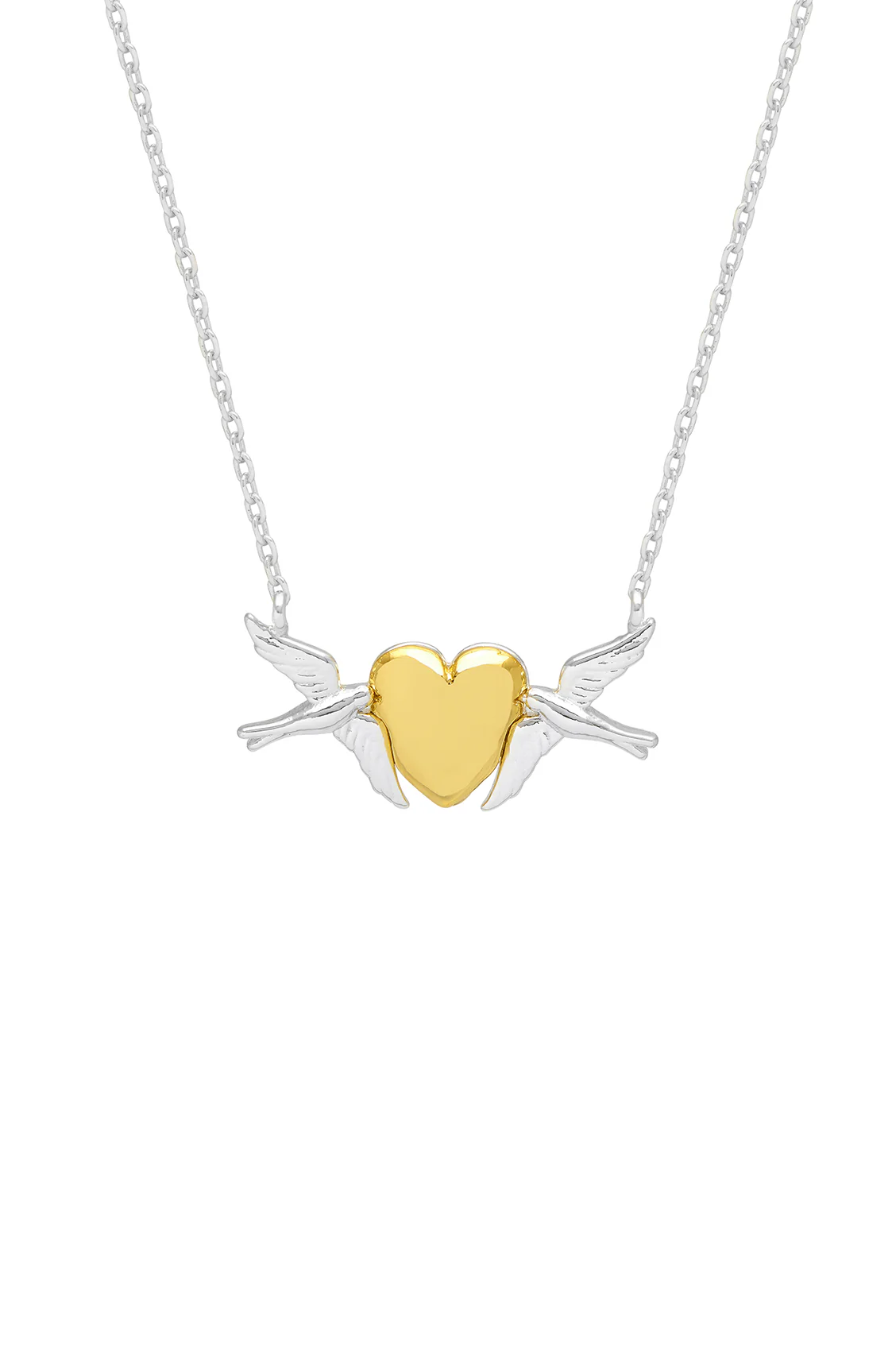 Birds and Heart Necklace - Image 3