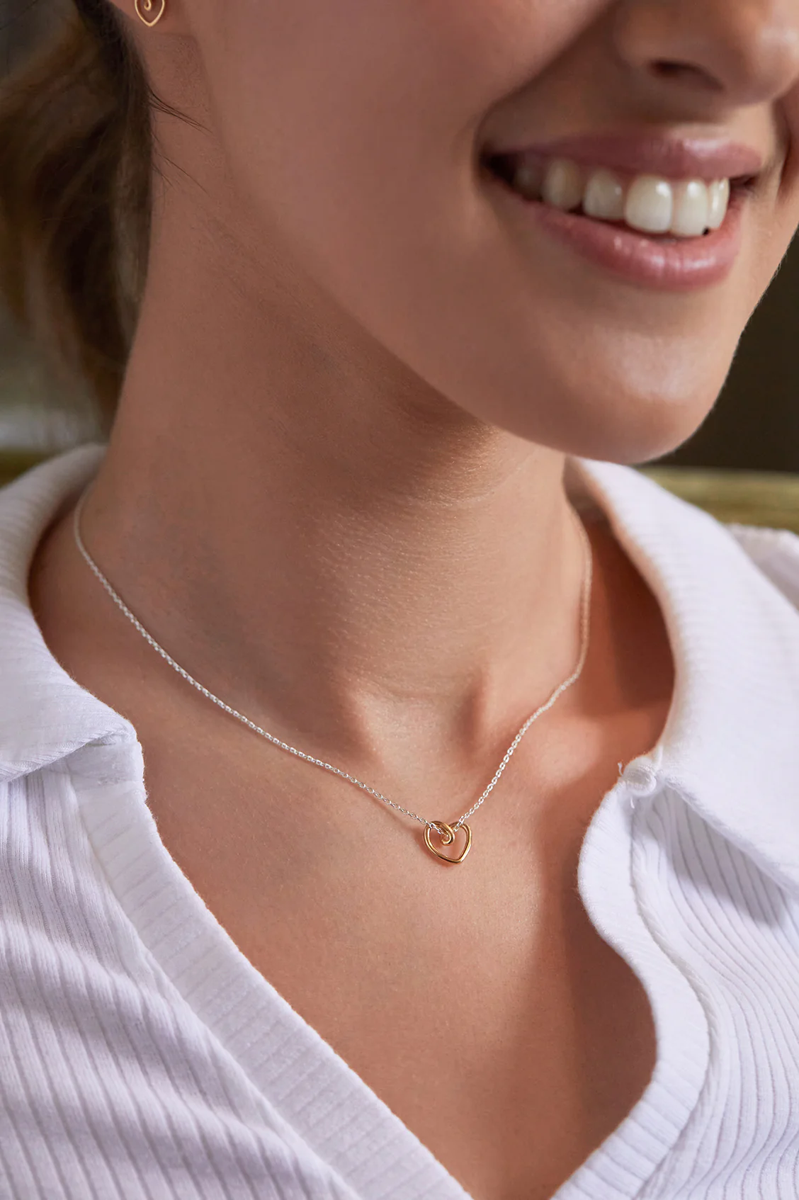 Doodle Heart Necklace - Image 2