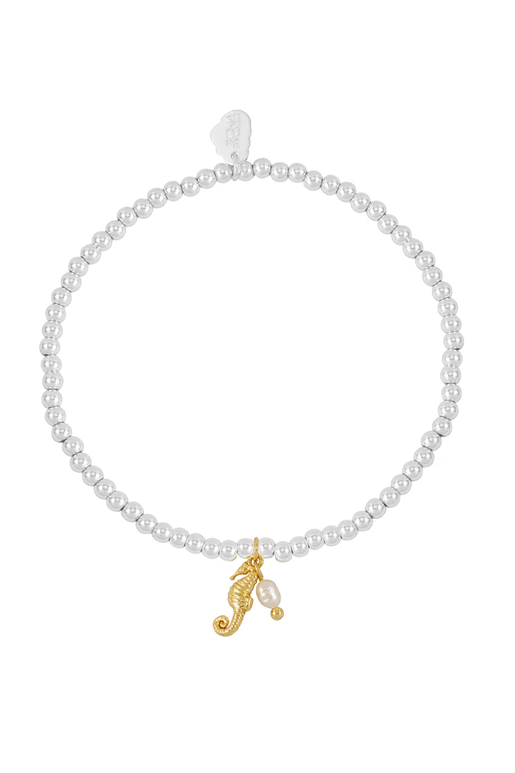 Seahorse And Pearl Sienna Bracelet - Image 3