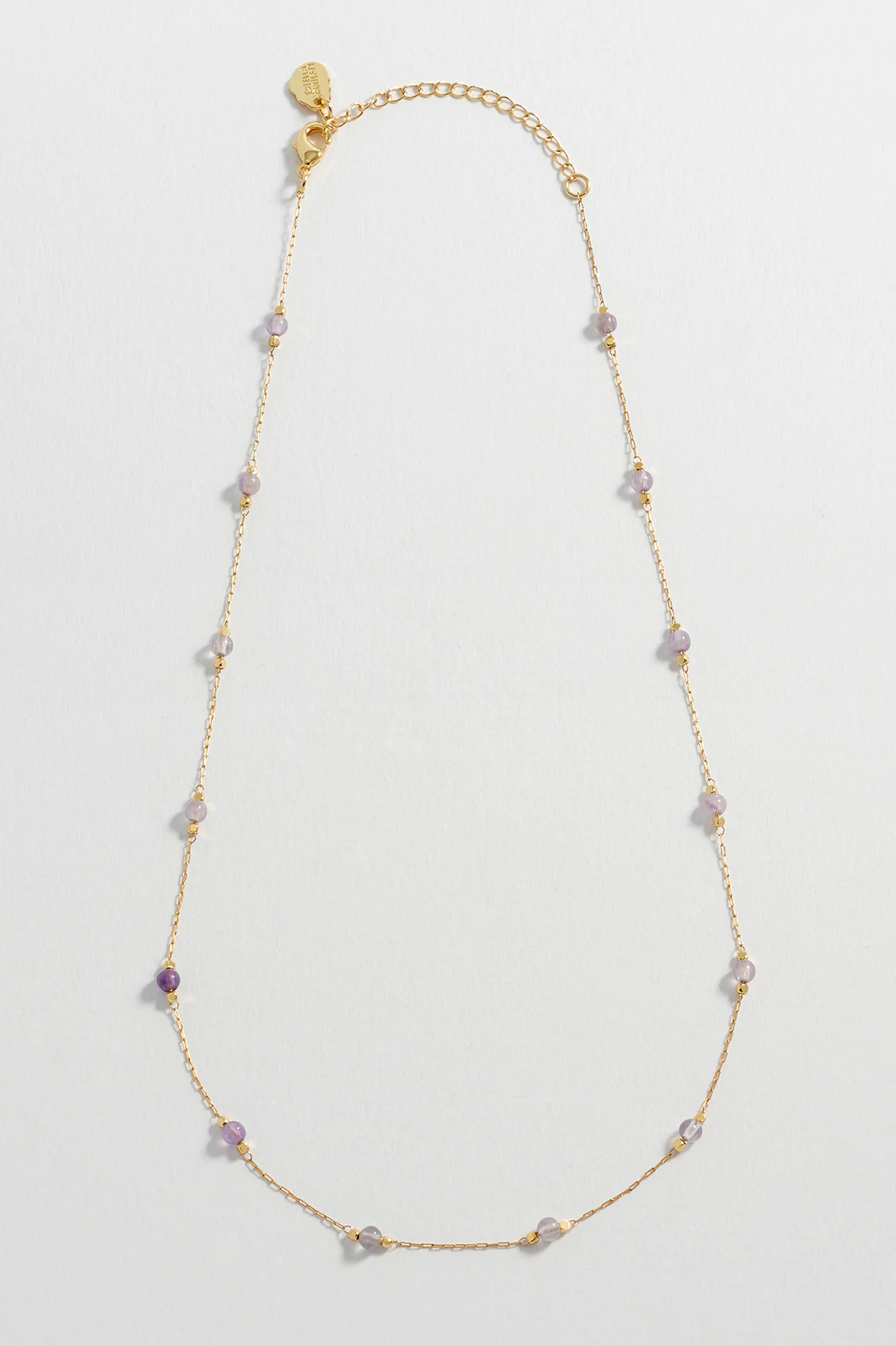 Wellness Amethyst Gemstone Bead Necklace - Image 4