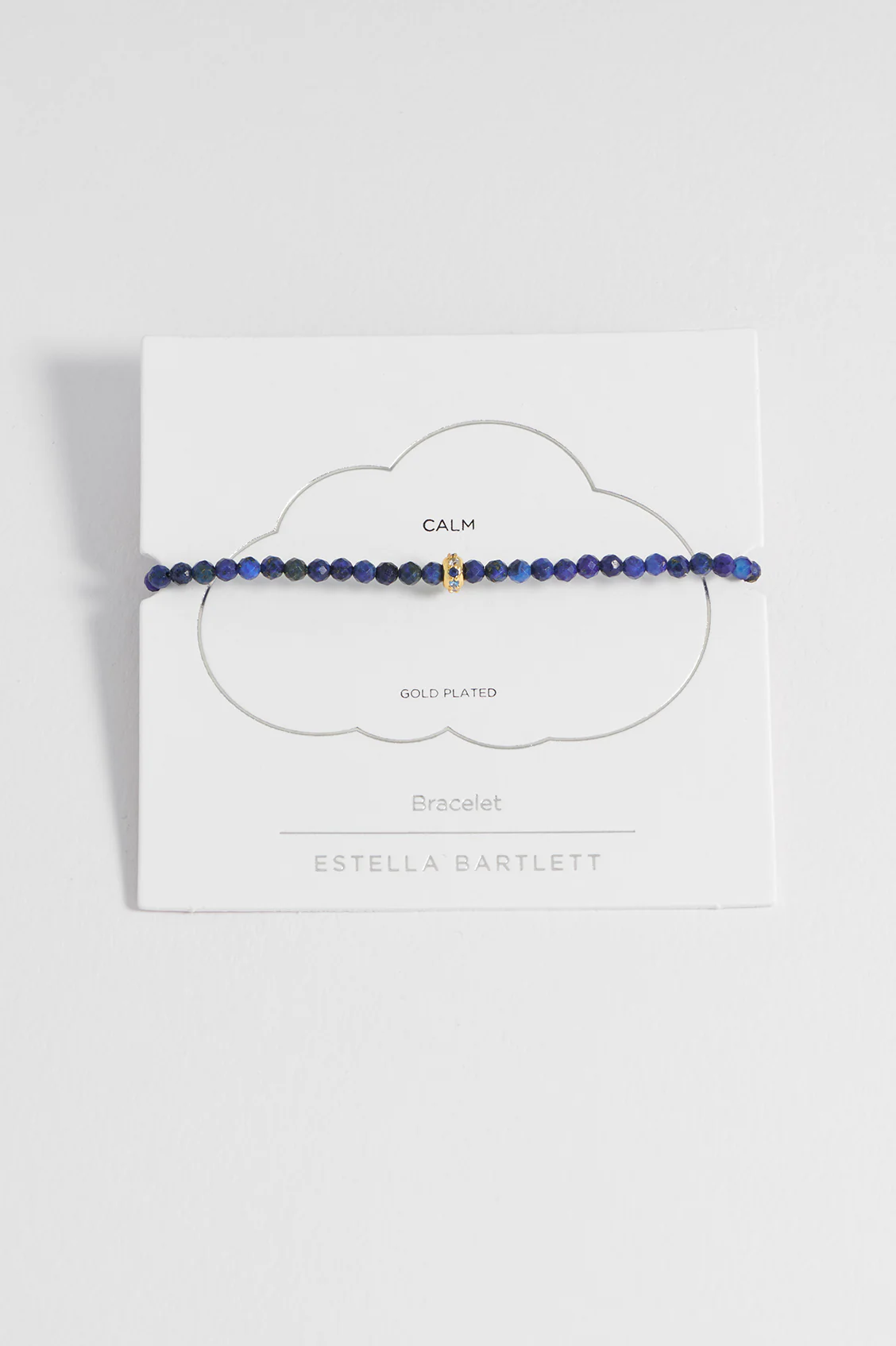 Lapis Lazuli CZ Disc Amelia Bracelet