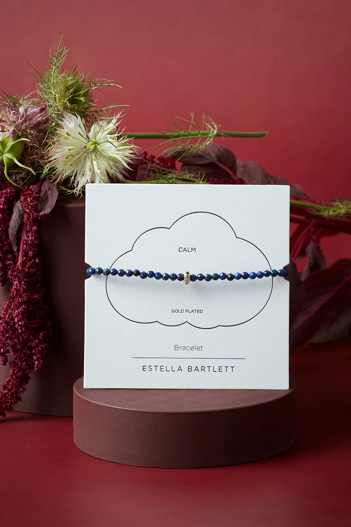 Lapis Lazuli CZ Disc Amelia Bracelet - Image 7