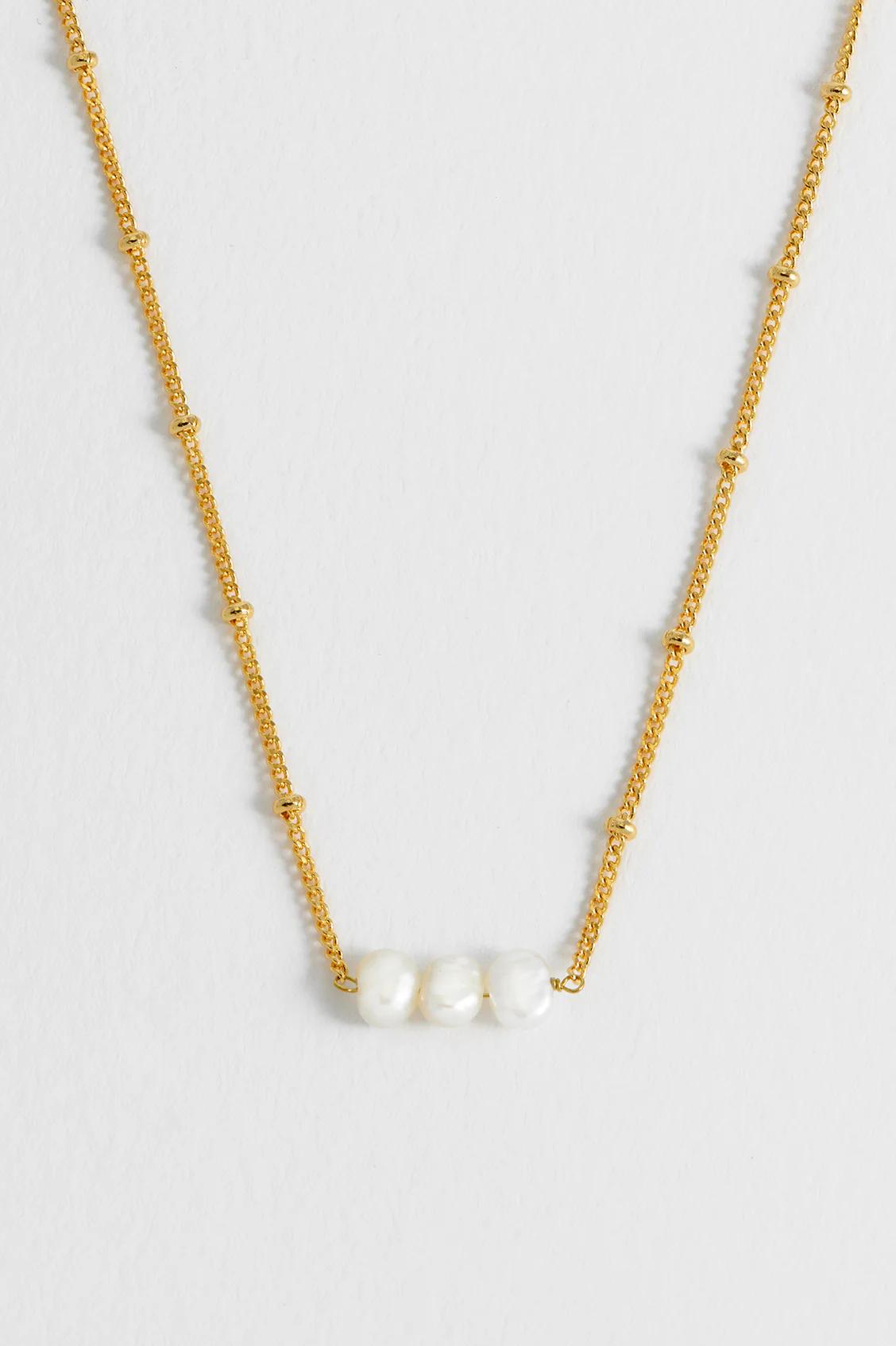 Beaded Chain And Pearl Necklace - Image 6