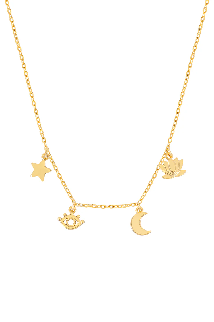Boho Charm Necklace - Image 3