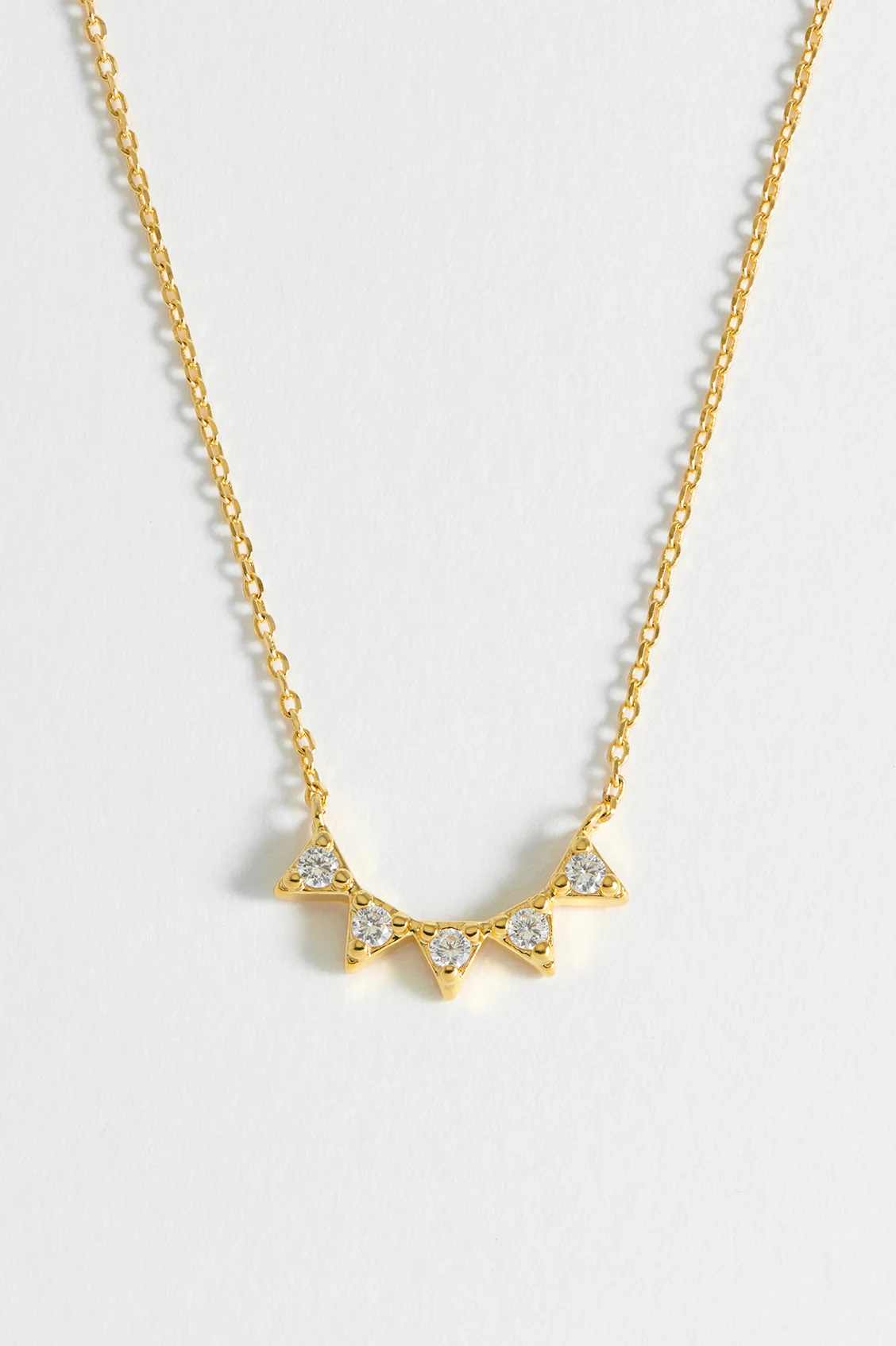 CZ Bunting Necklace - Image 2