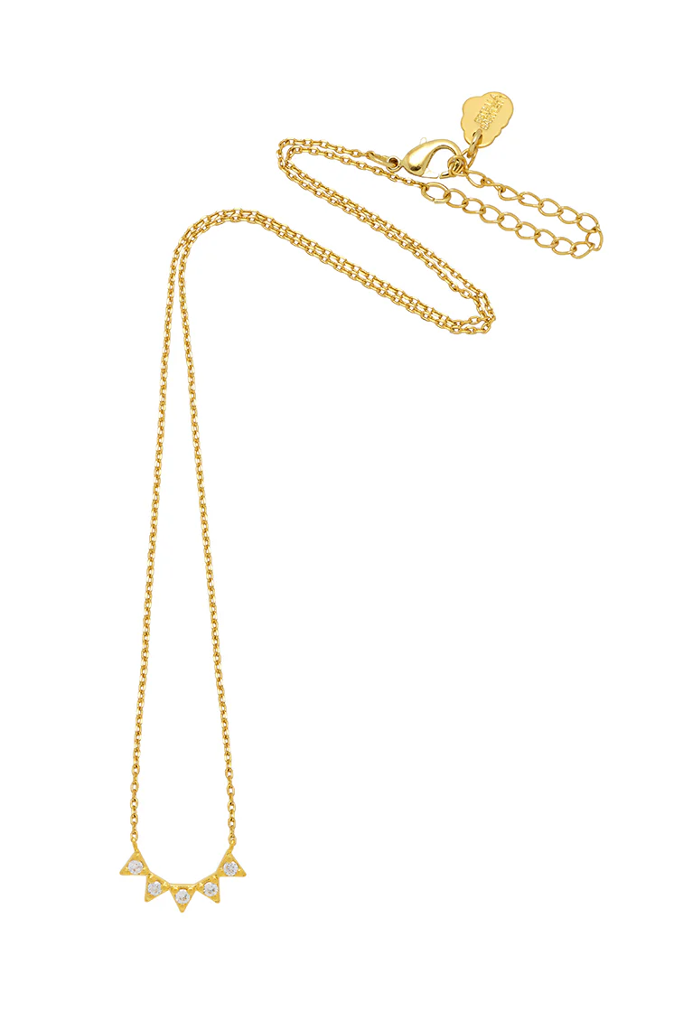 CZ Bunting Necklace - Image 3