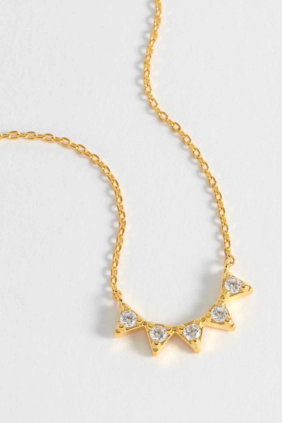CZ Bunting Necklace - Image 5