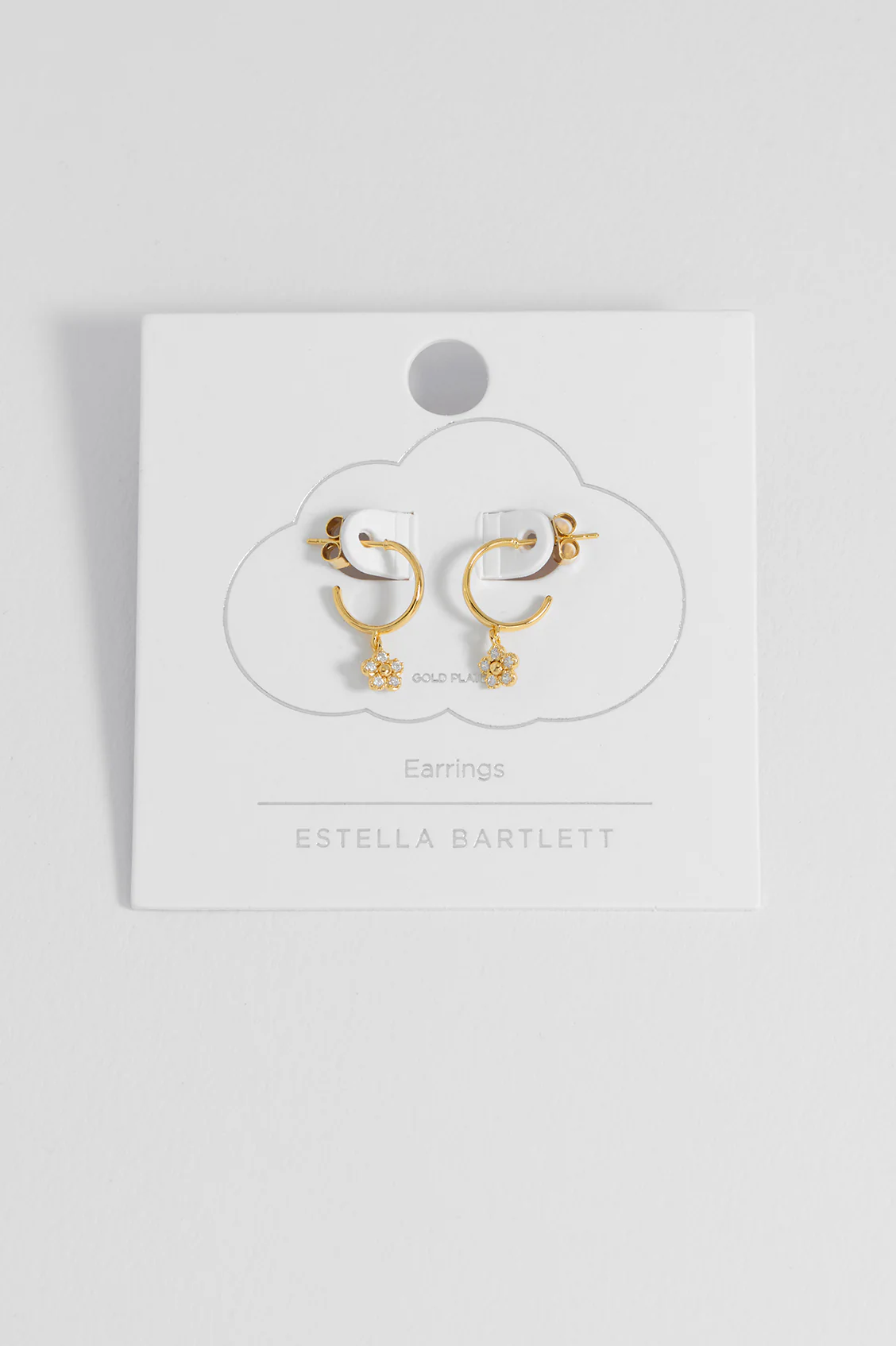 CZ Flower Hoops - Image 5