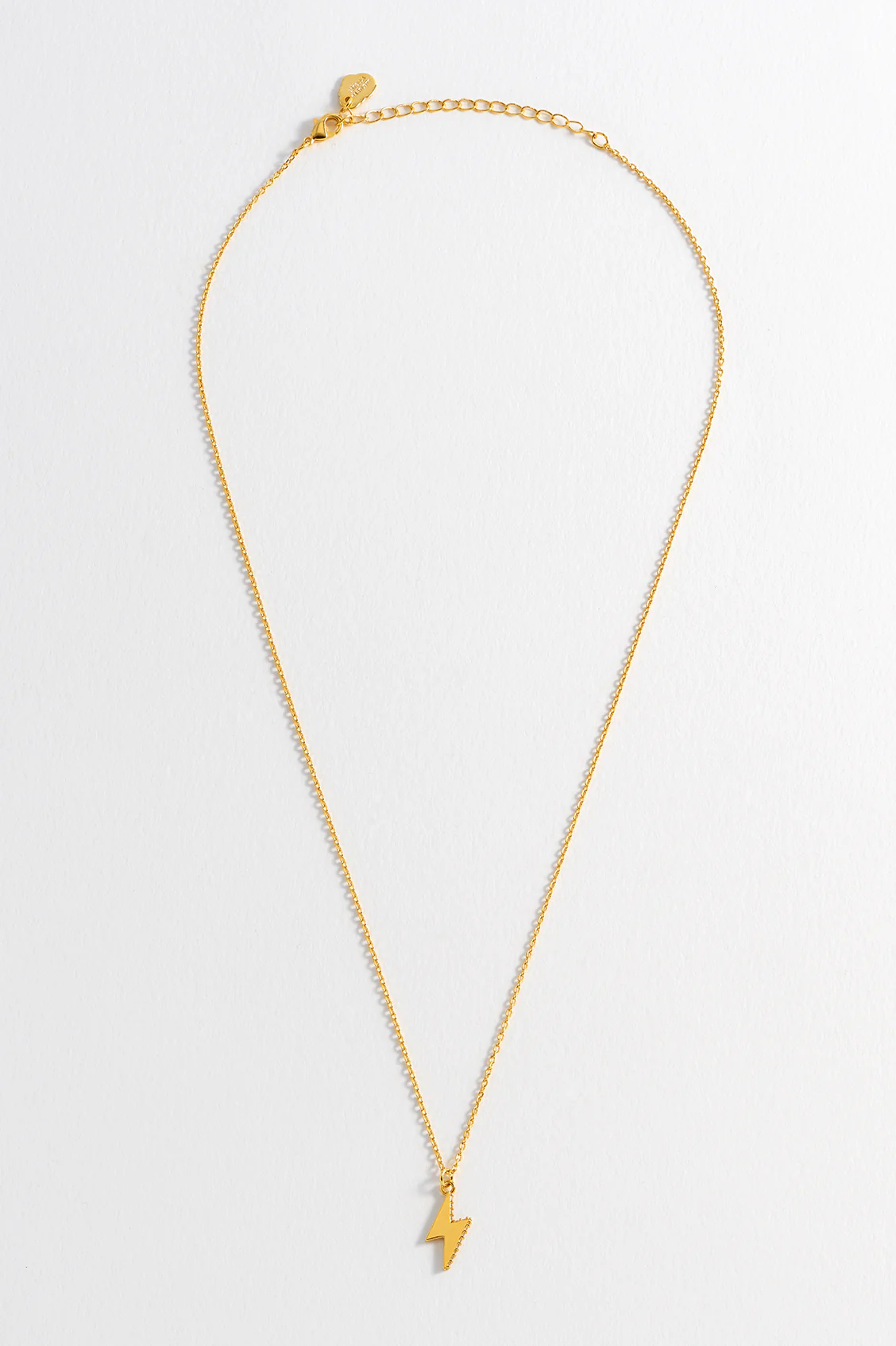 CZ Power Bolt Necklace - Image 4