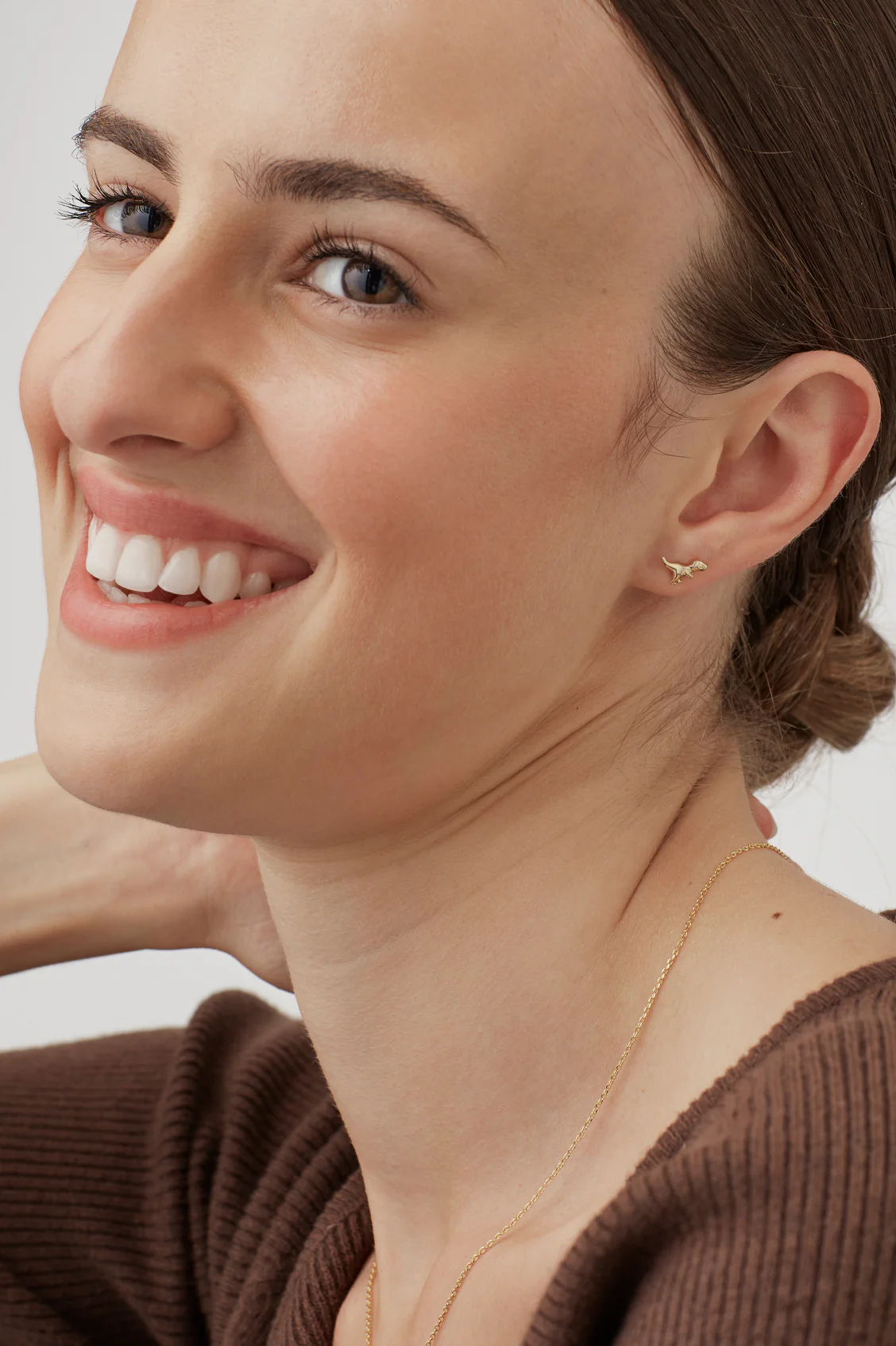 Dinosaur Stud Earrings - Image 5