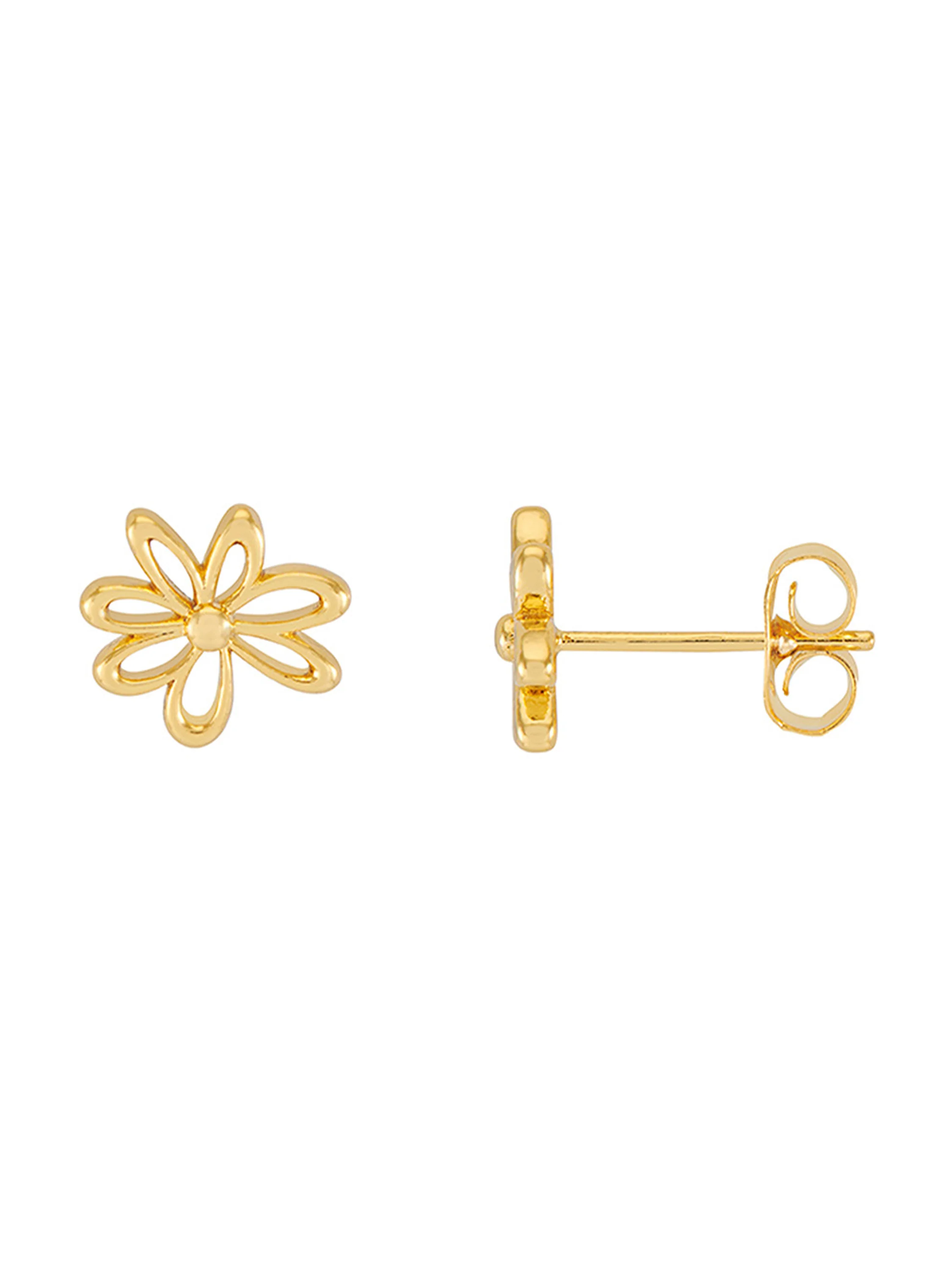 Doodle Flower Stud Earrings - Image 3