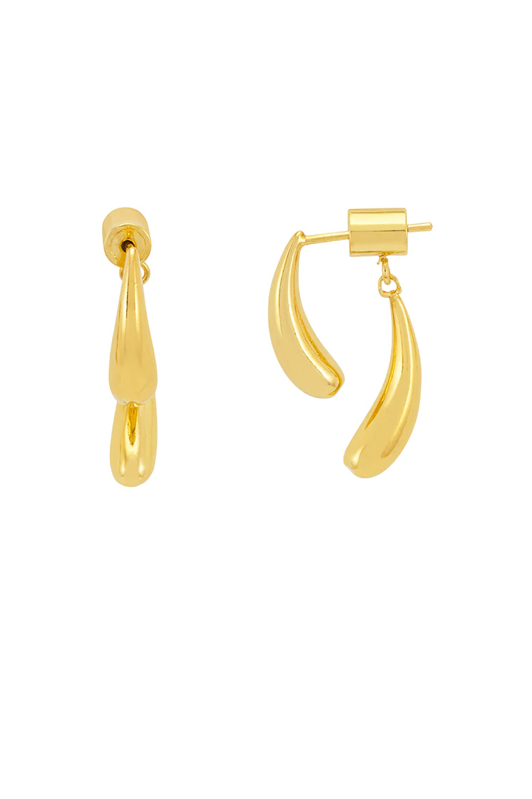 Double Droplet Illusion Earrings - Image 3