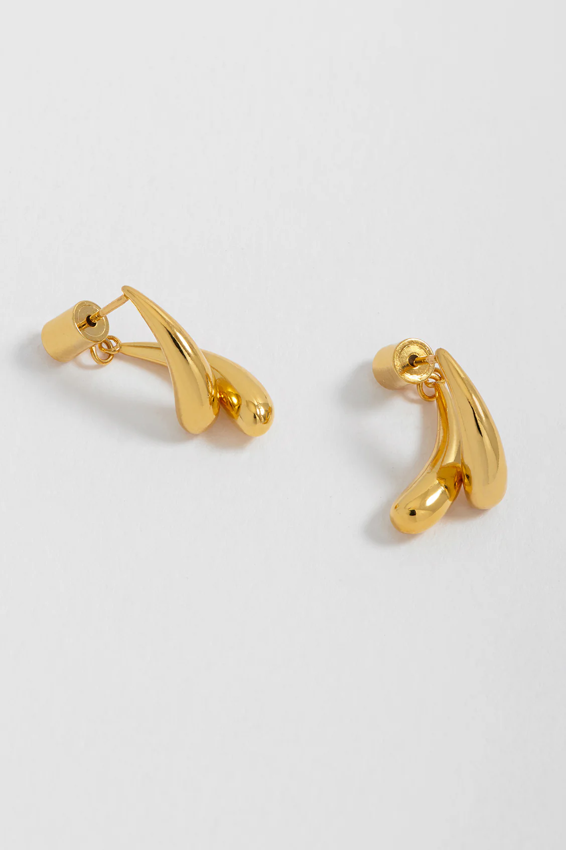 Double Droplet Illusion Earrings - Image 5