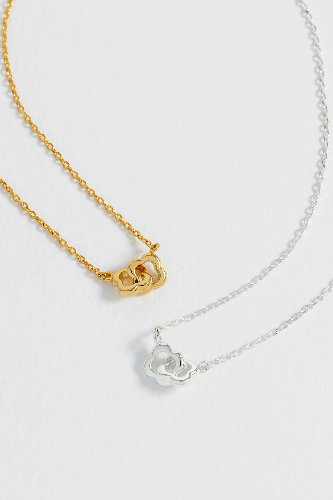 Double-Linked Flower Necklace - Image 7