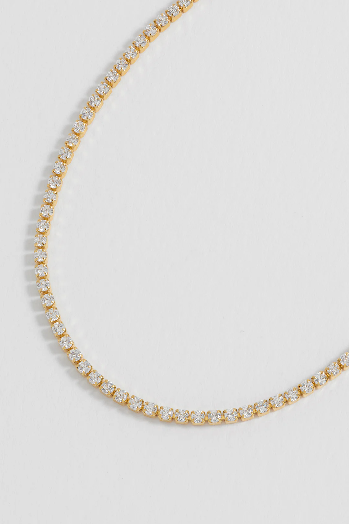Fine CZ Tennis Bracelet - Image 5
