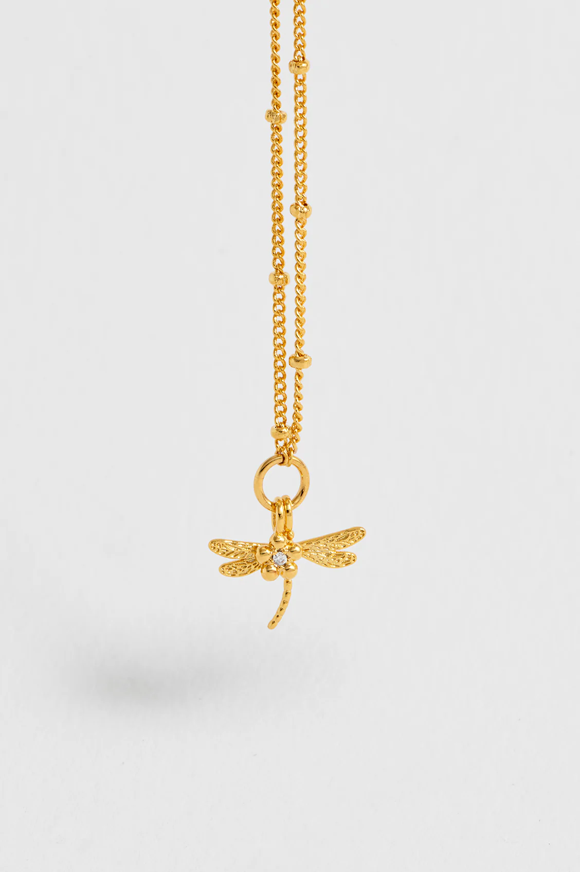 Flower and Dragonfly Necklace - Image 4