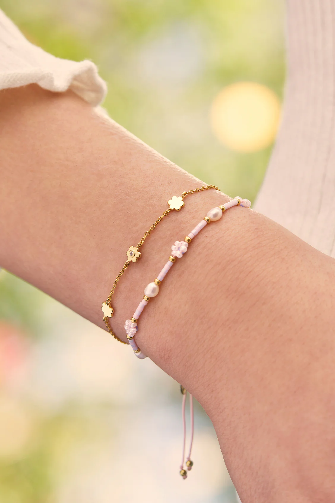Flower Miyuki Louise Bracelet Set - Image 4