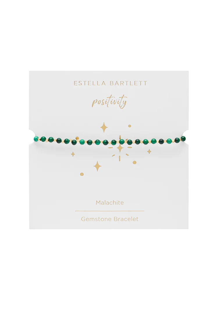 Wellness Malachite Gemstone Amelia Bracelet - Image 3