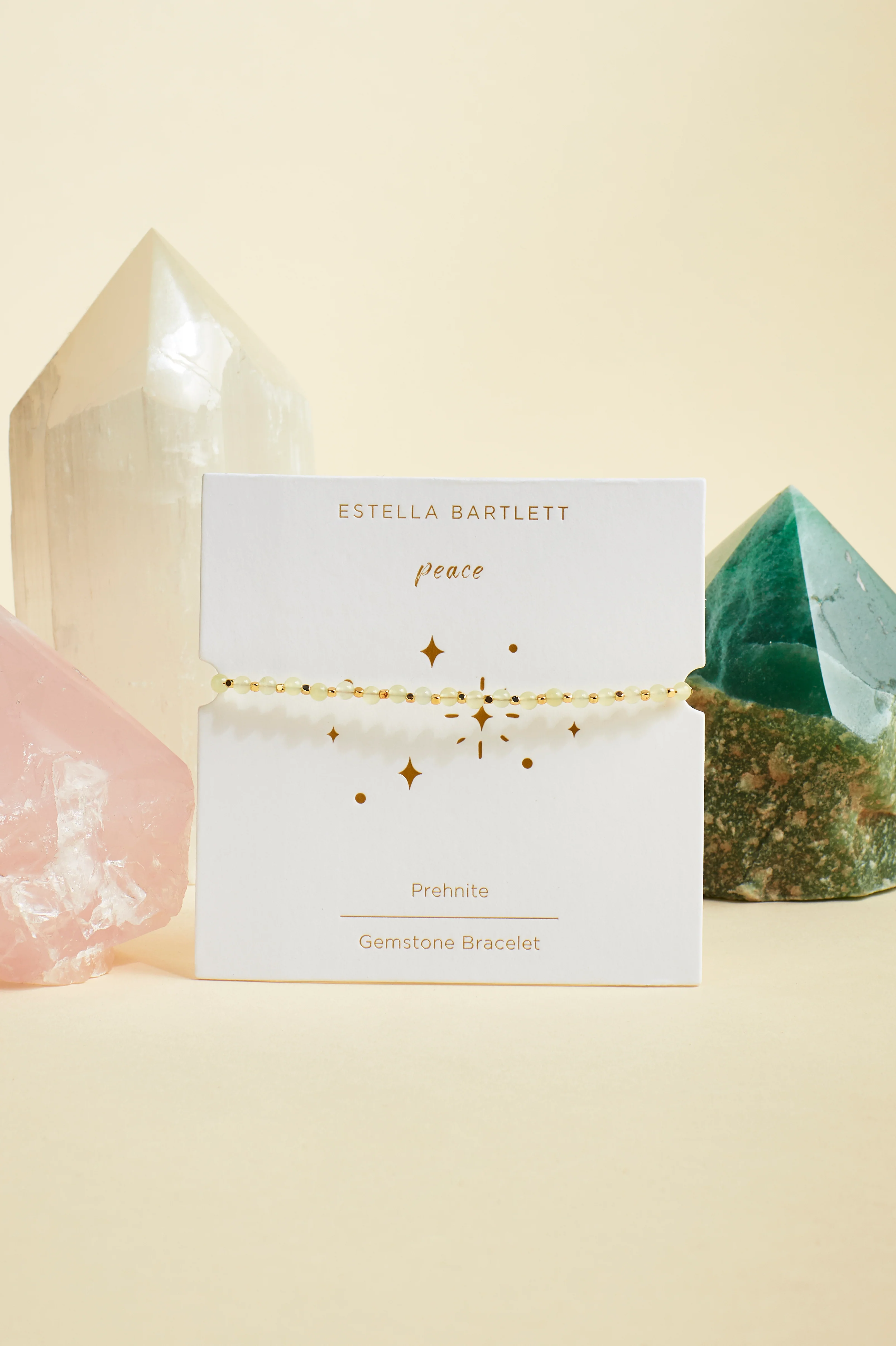 Wellness Prehnite Gemstone Amelia Bracelet - Image 5