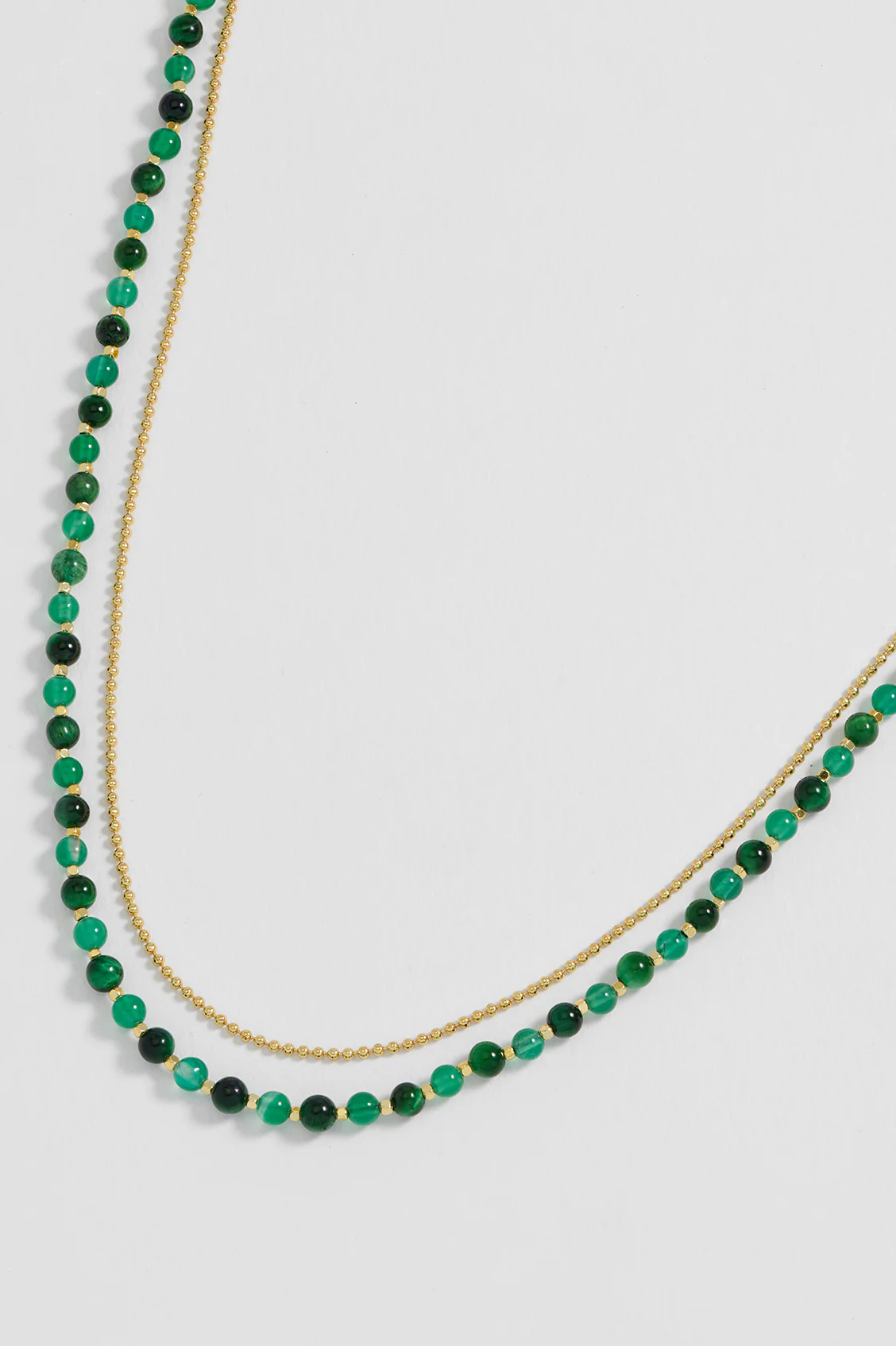 Gemstone Duo Necklace - Image 6