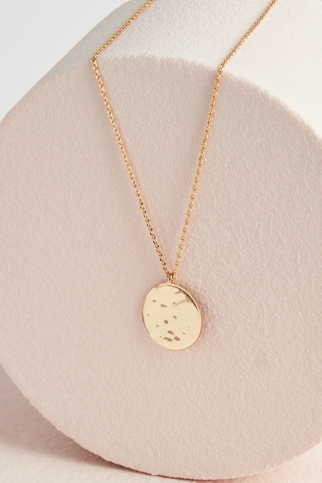 Hammered Disc Pendant - Image 7