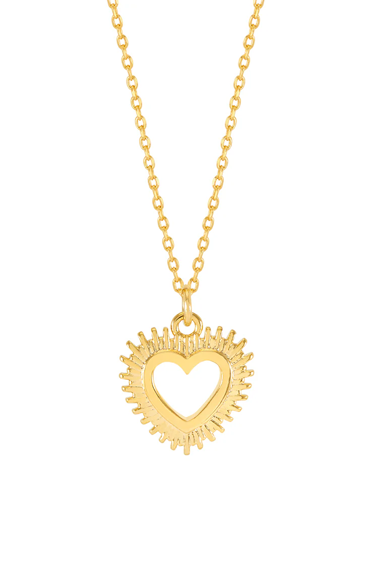 Heartburst Pendant Necklace - Image 3