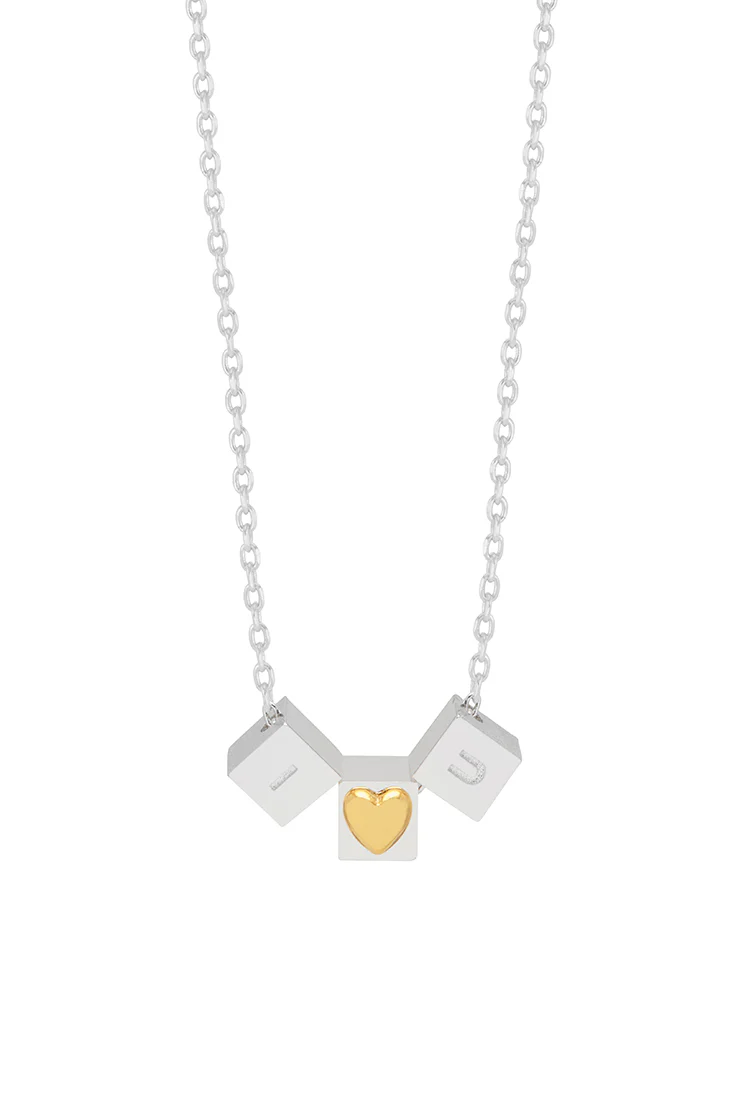 I <3 U Cube Necklace - Image 3