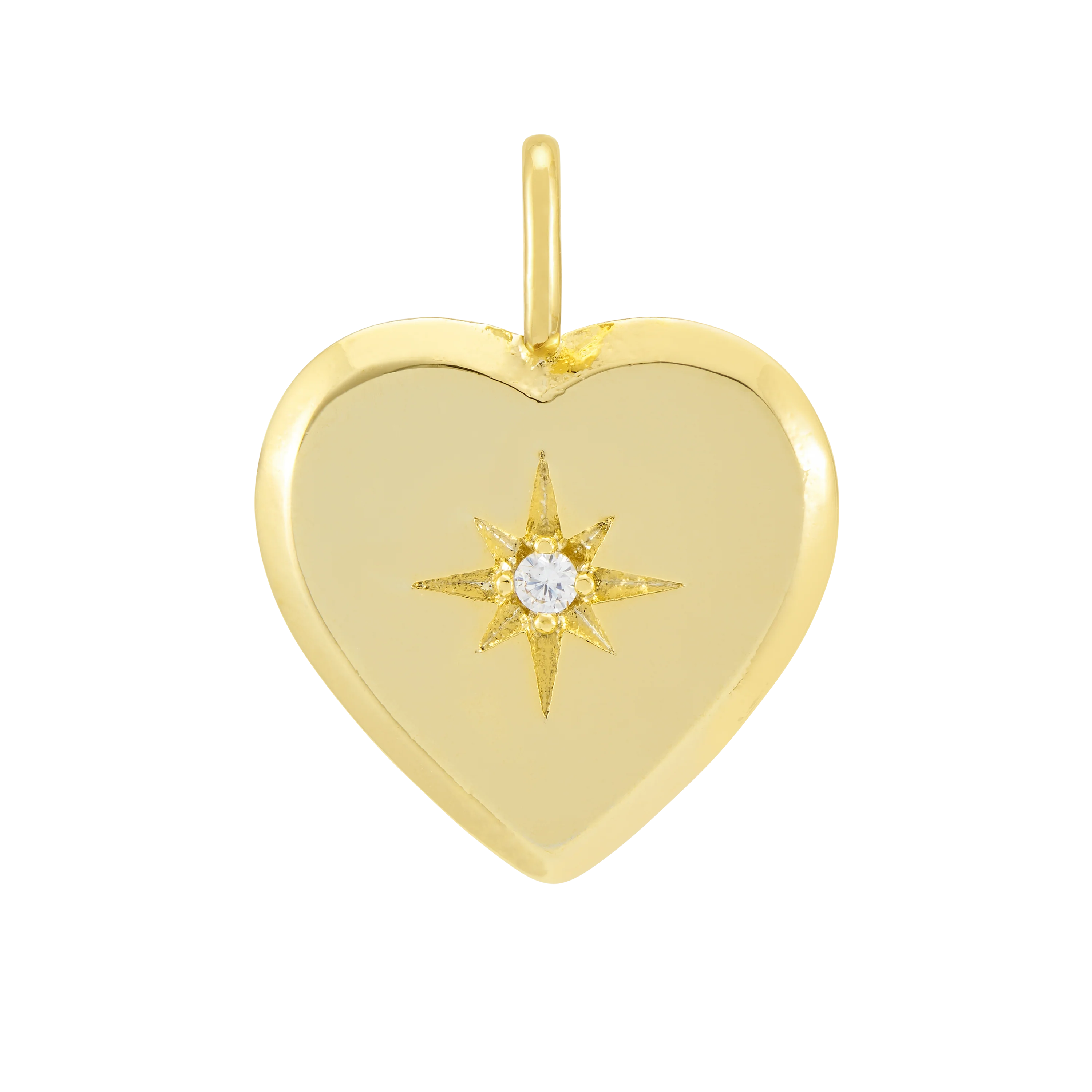 Heart CZ Charm - Image 4