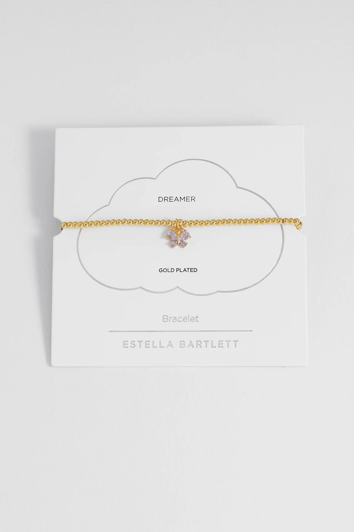 Lilac CZ Butterfly Sienna Bracelet