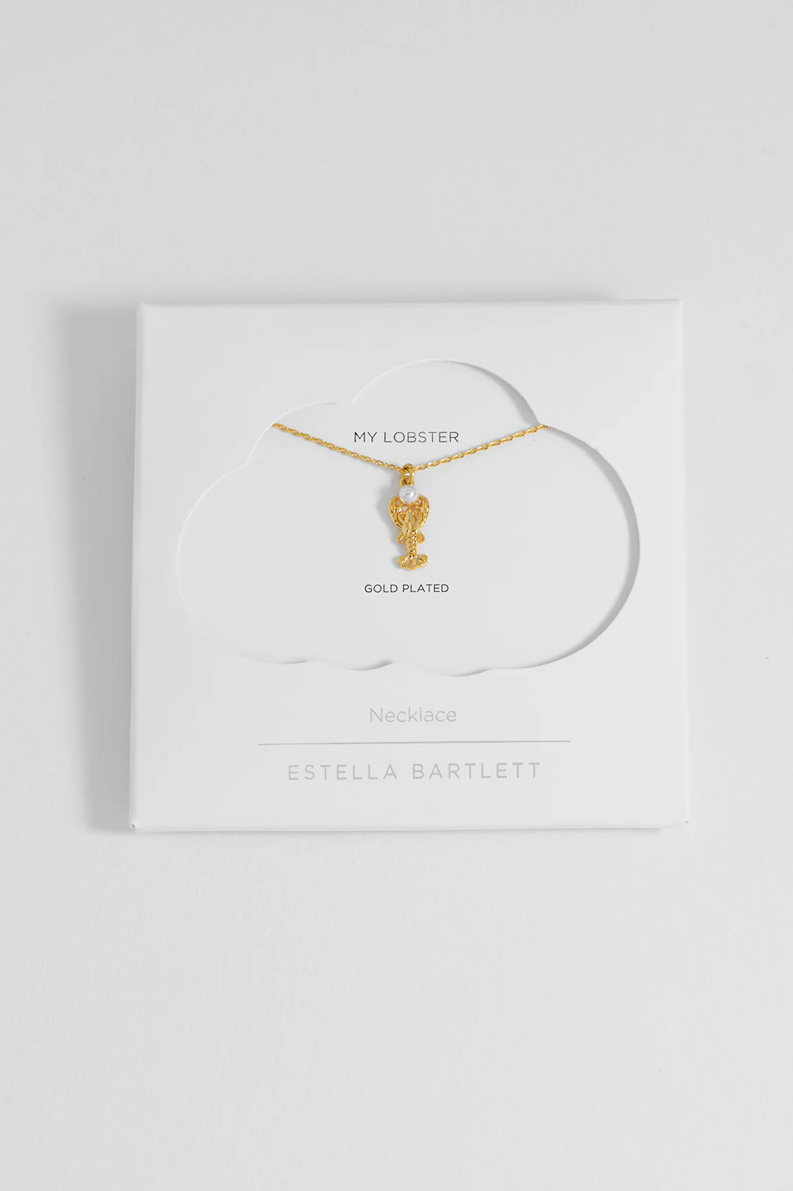 Lobster Necklace With Pearl