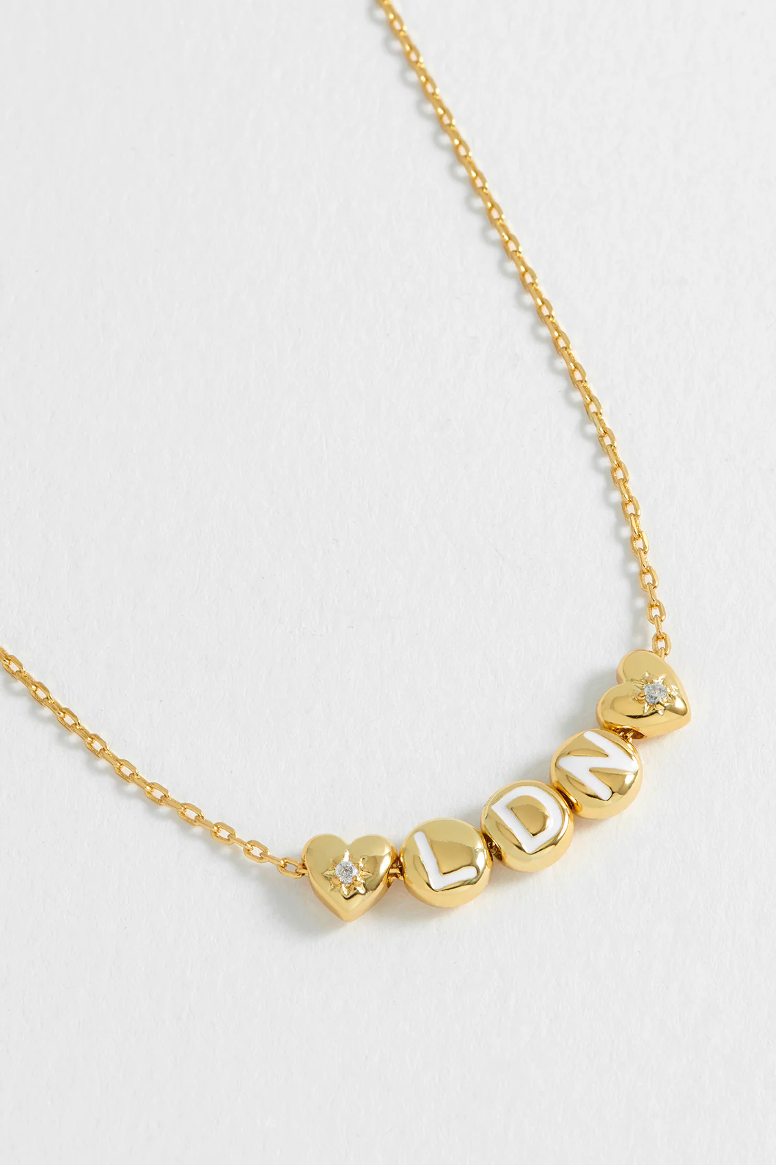 London Letter Bead Necklace - Image 7