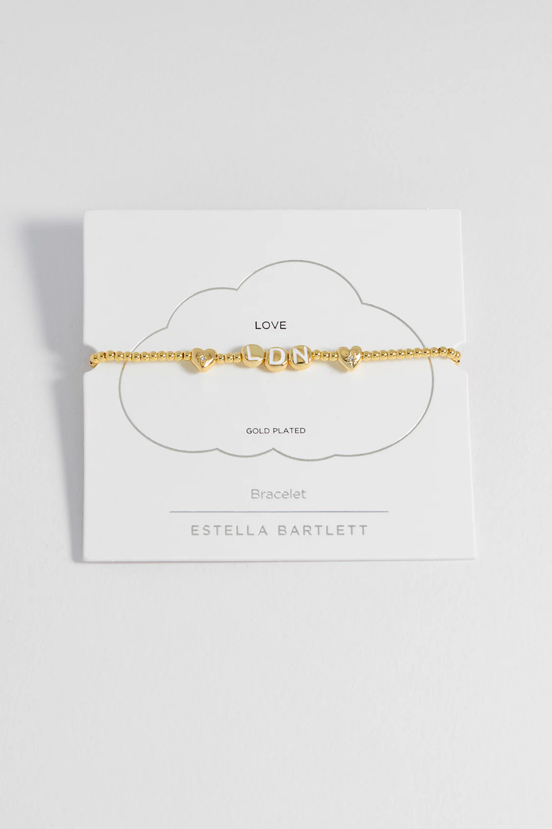 London Letter Bead Bracelet