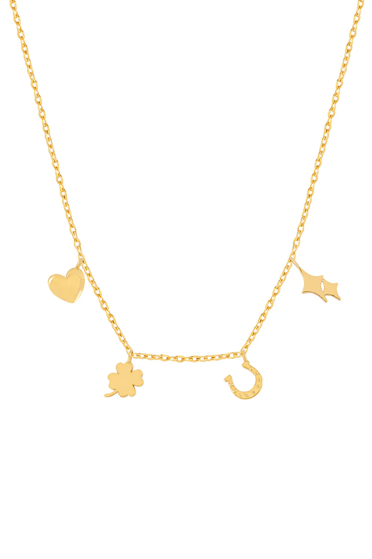 Love and Luck Charm Necklace - Image 3